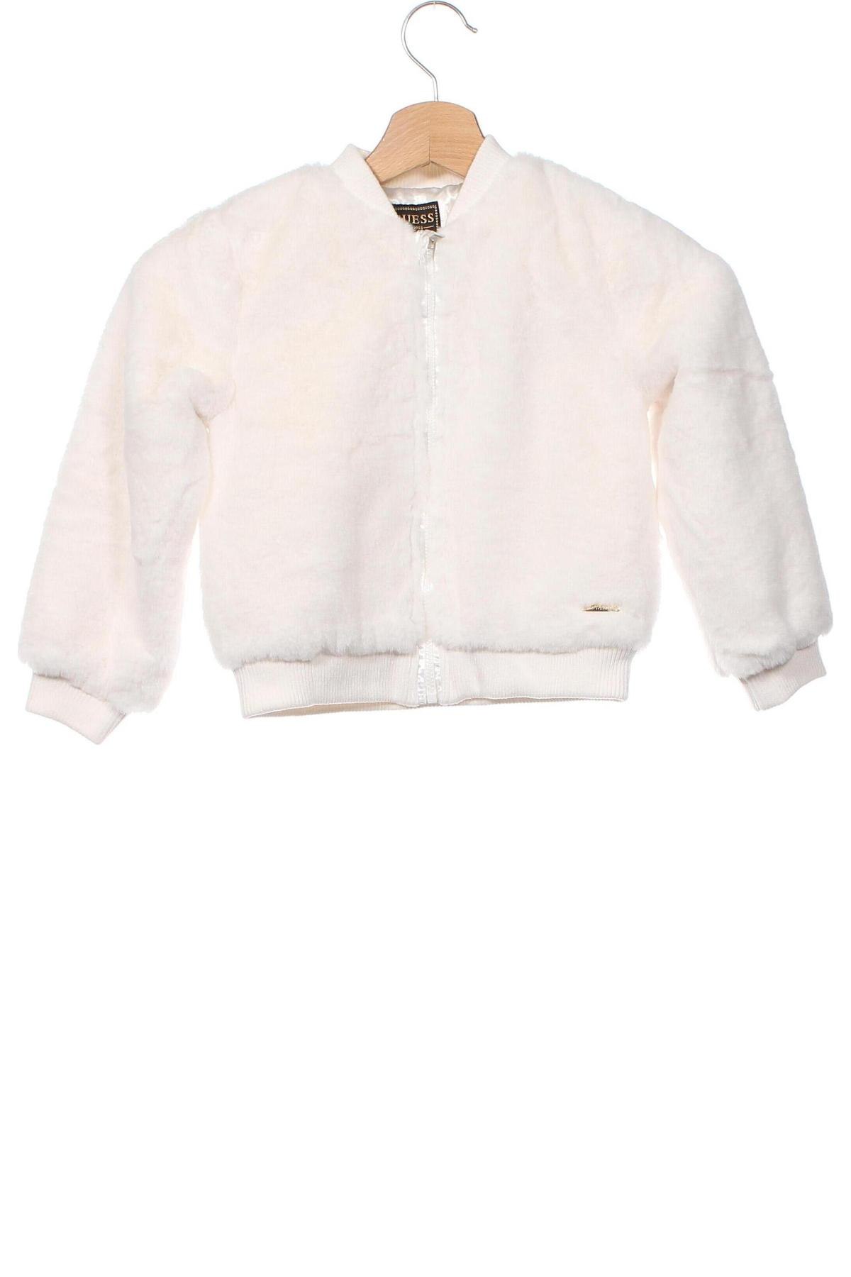 Παιδικό μπουφάν Guess, Μέγεθος 3-4y/ 104-110 εκ., Χρώμα Λευκό, Τιμή 69,20 €