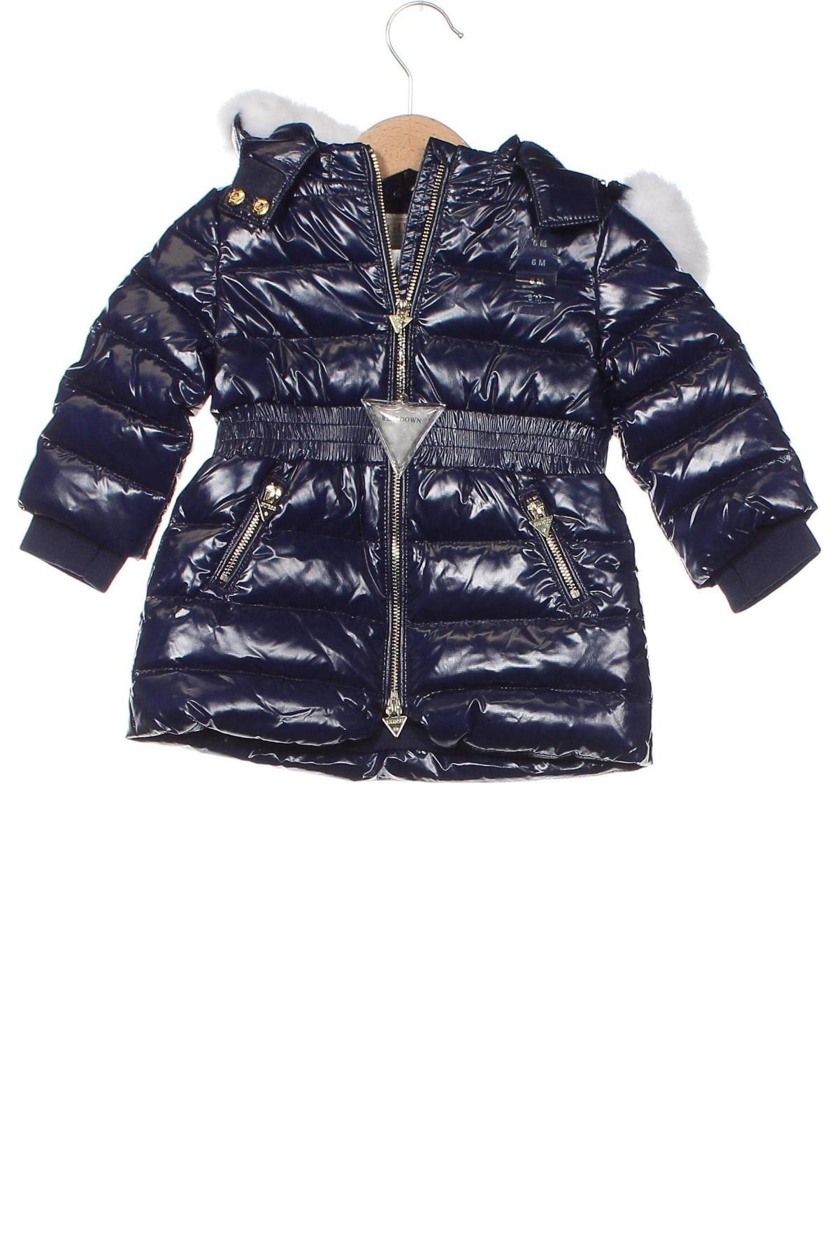 Dětská bunda  Guess, Velikost 3-6m/ 62-68 cm, Barva Modrá, Cena  1 644,00 Kč