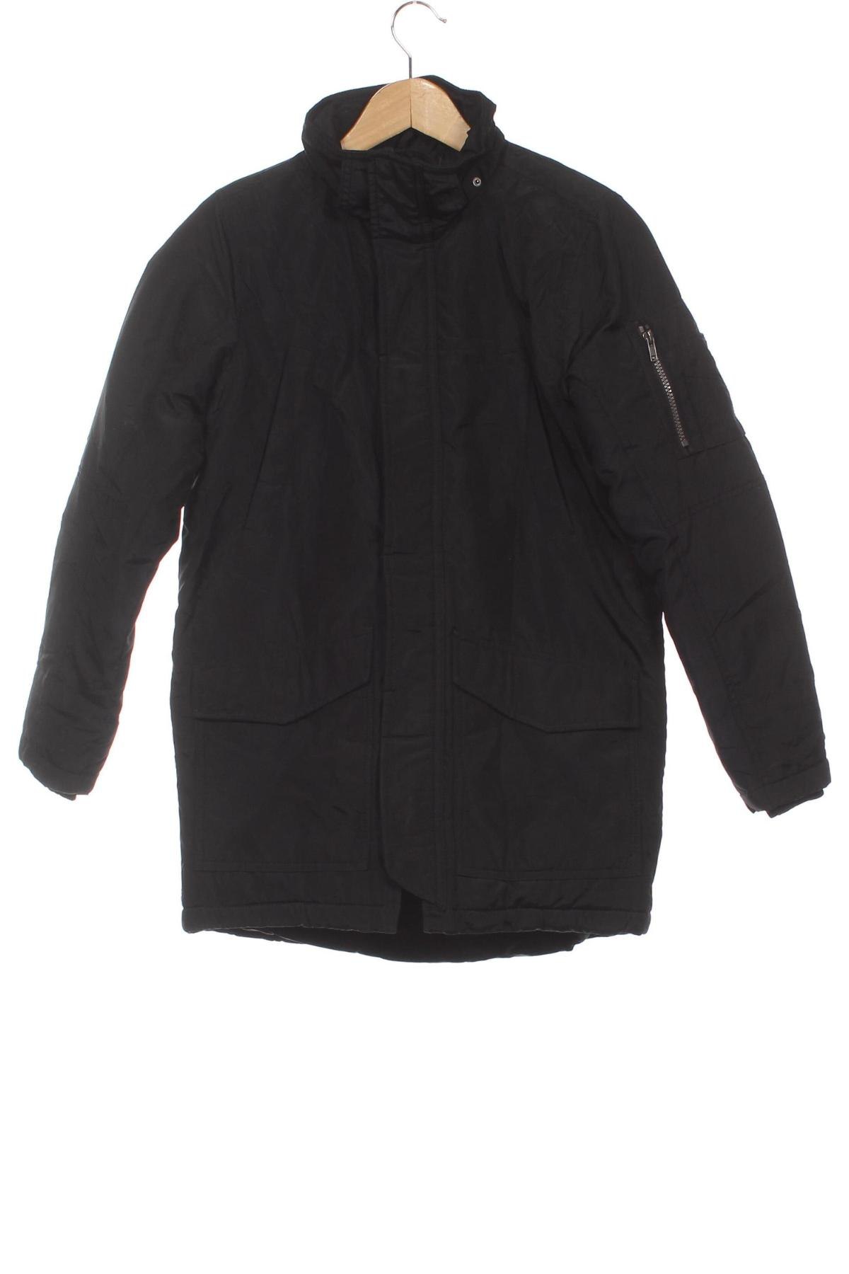 Dětská bunda  H&M, Velikost 11-12y/ 152-158 cm, Barva Černá, Cena  238,00 Kč