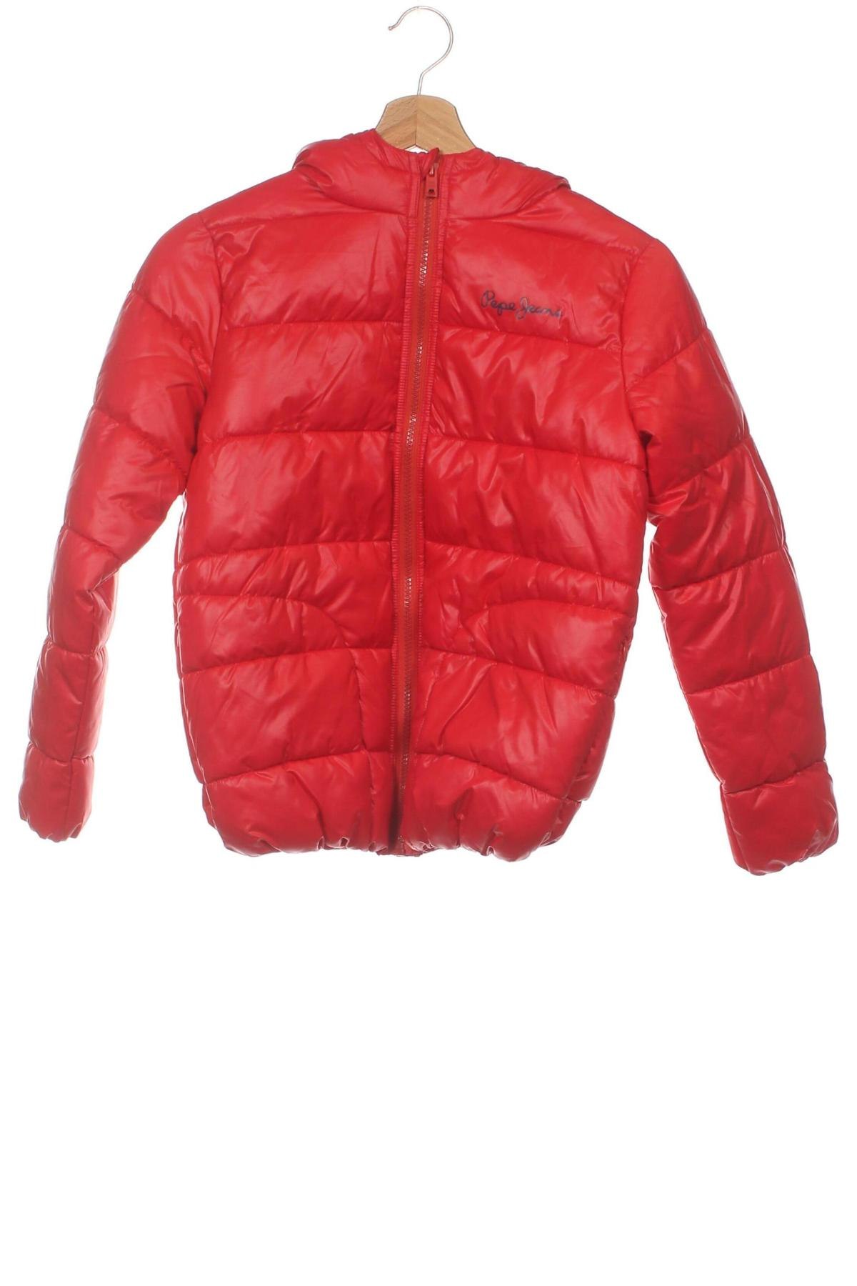 Παιδικό μπουφάν Pepe Jeans, Μέγεθος 11-12y/ 152-158 εκ., Χρώμα Κόκκινο, Τιμή 55,39 €