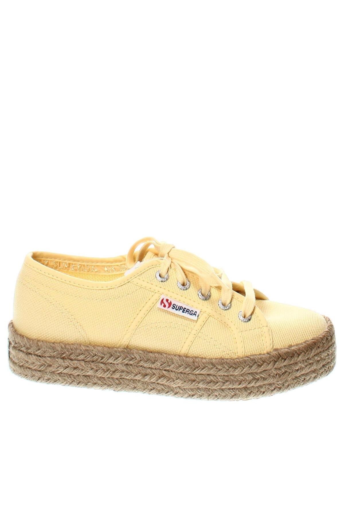 Espadrilles Superga, Größe 36, Farbe Gelb, Preis 17,49 €