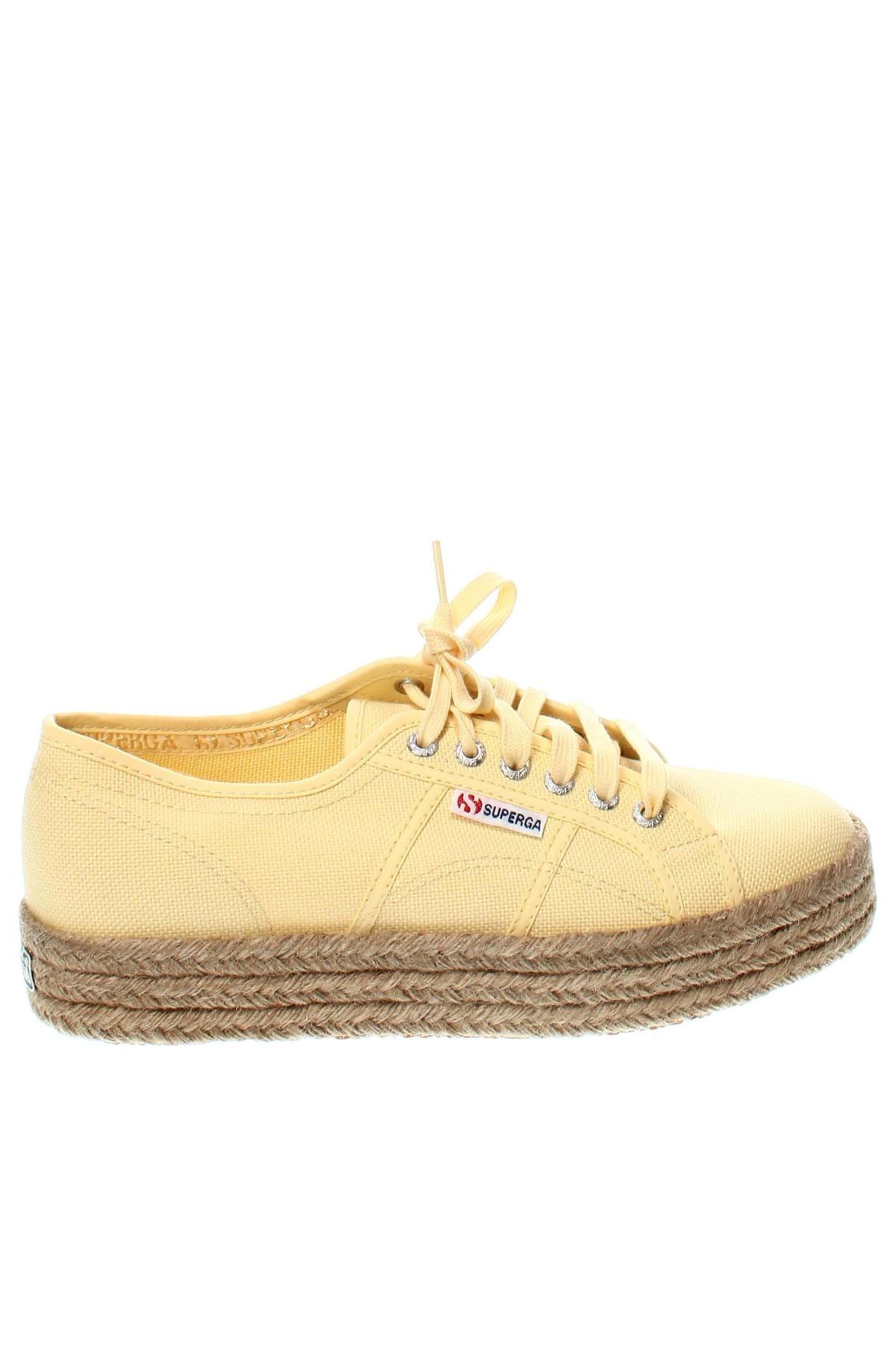 Espadrilles Superga, Größe 41, Farbe Gelb, Preis 17,49 €