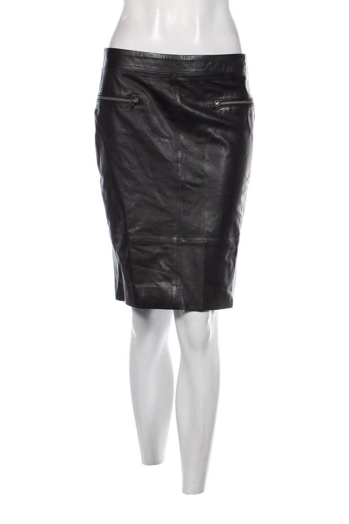 Kožená sukňa  B.Young, Veľkosť M, Farba Čierna, Cena  16,89 €