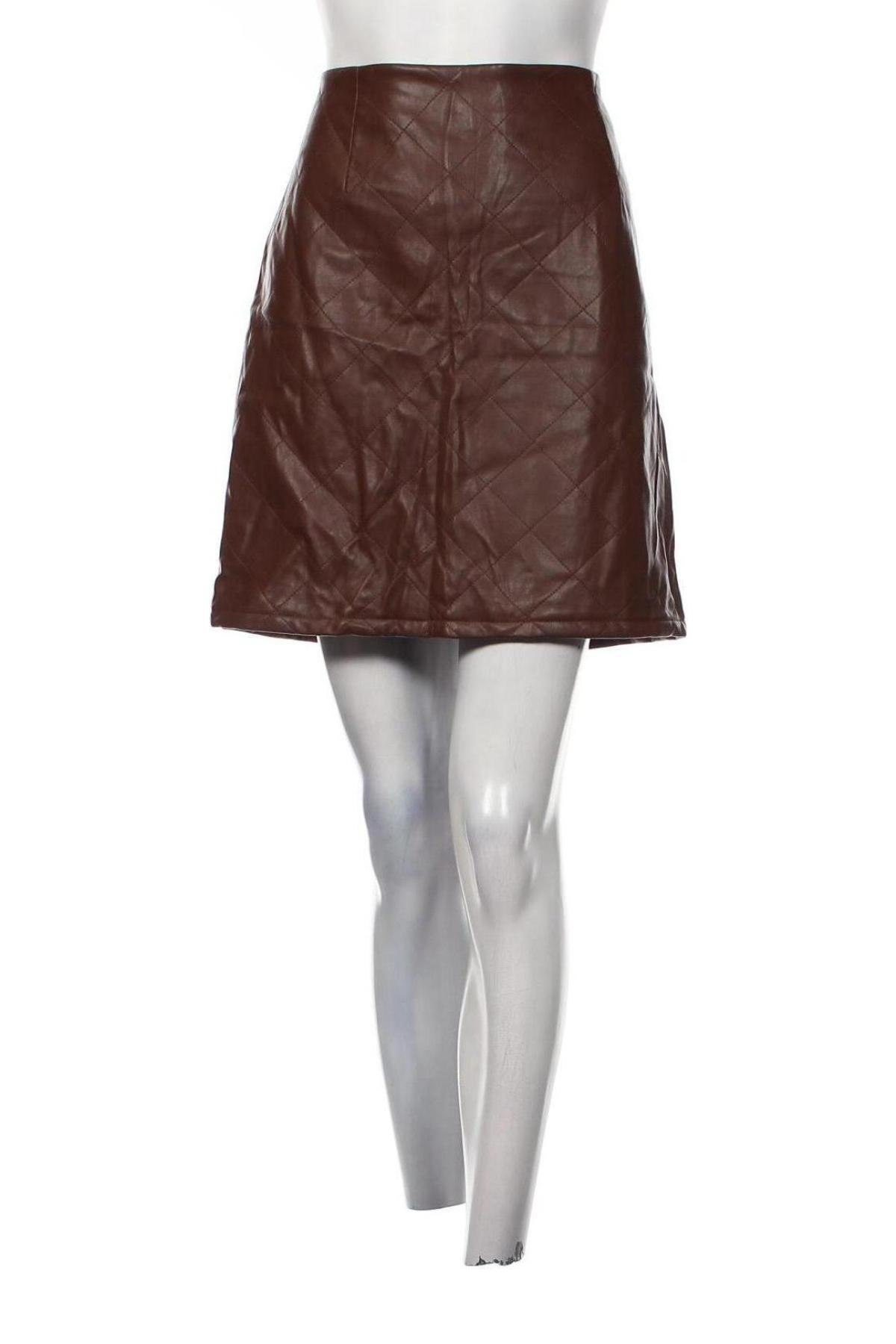Kožená sukňa  River Woods, Veľkosť M, Farba Hnedá, Cena  5,78 €