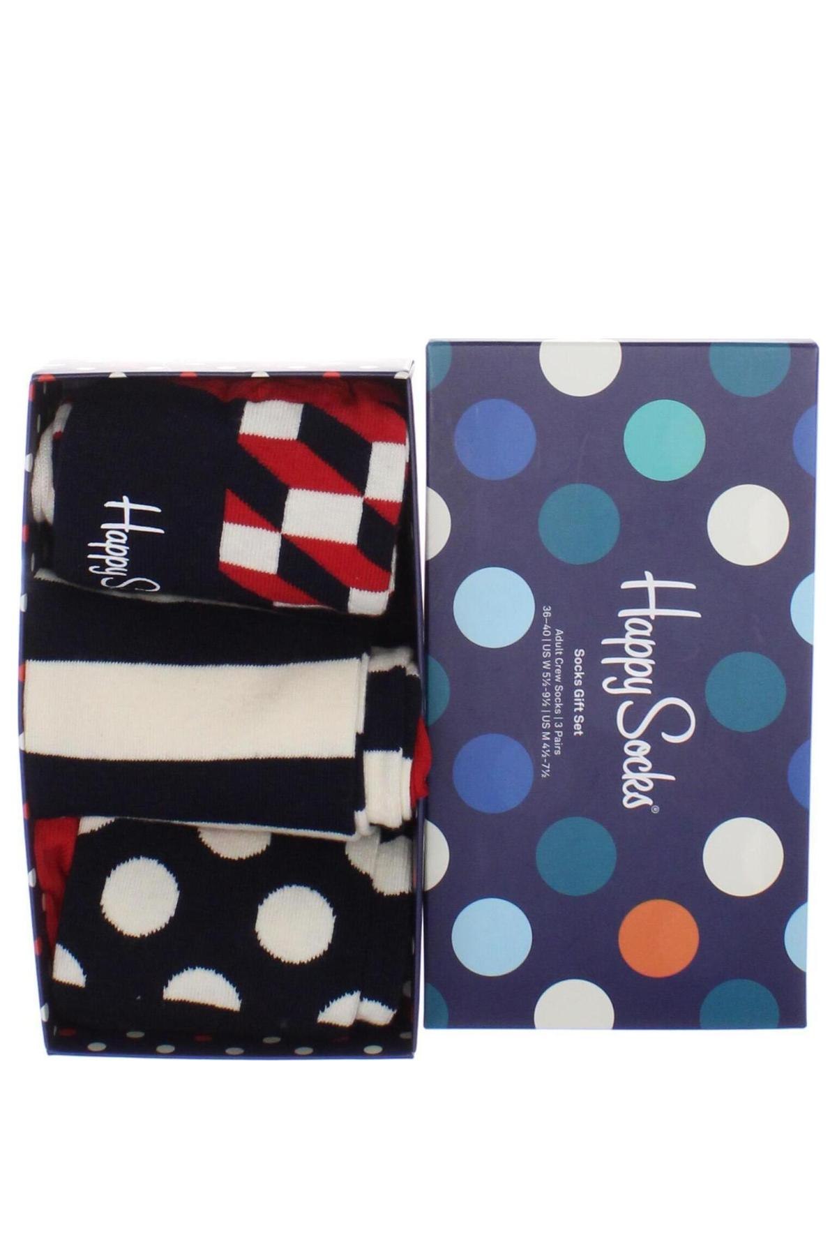 Комплект Happy Socks, Размер M, Цвят Многоцветен, Цена 18,13 лв.