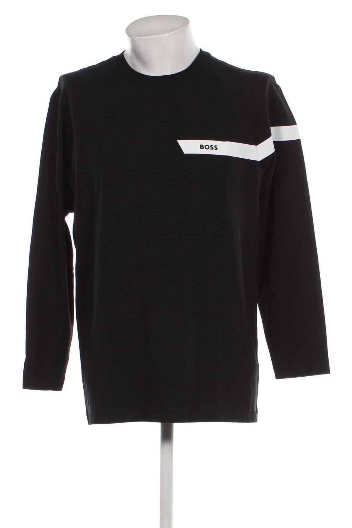 Ανδρική μπλούζα BOSS, Μέγεθος XL, Χρώμα Μαύρο, Τιμή 91,24 €