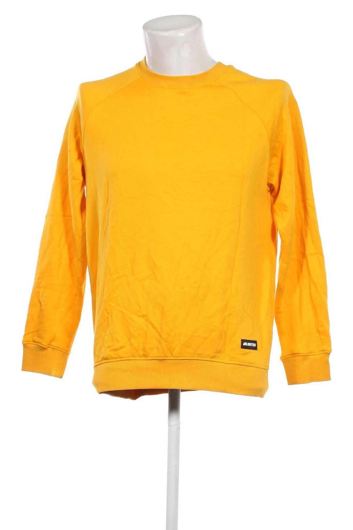 Ανδρική μπλούζα Bershka, Μέγεθος S, Χρώμα Κίτρινο, Τιμή 5,99 €