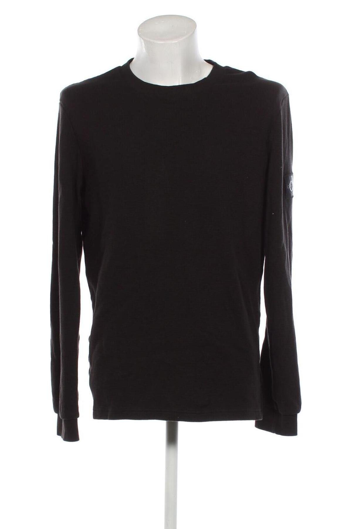 Ανδρική μπλούζα Calvin Klein Jeans, Μέγεθος 3XL, Χρώμα Μαύρο, Τιμή 37,30 €