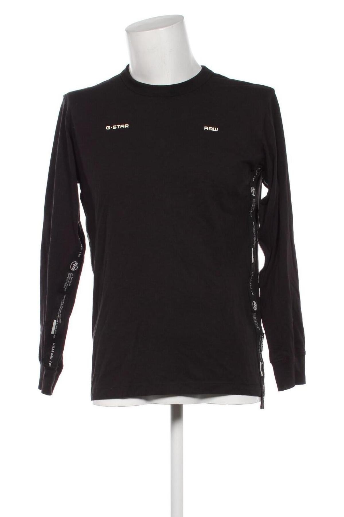 Мъжка блуза G-Star Raw, Размер M, Цвят Черен, Цена 141,62 лв.