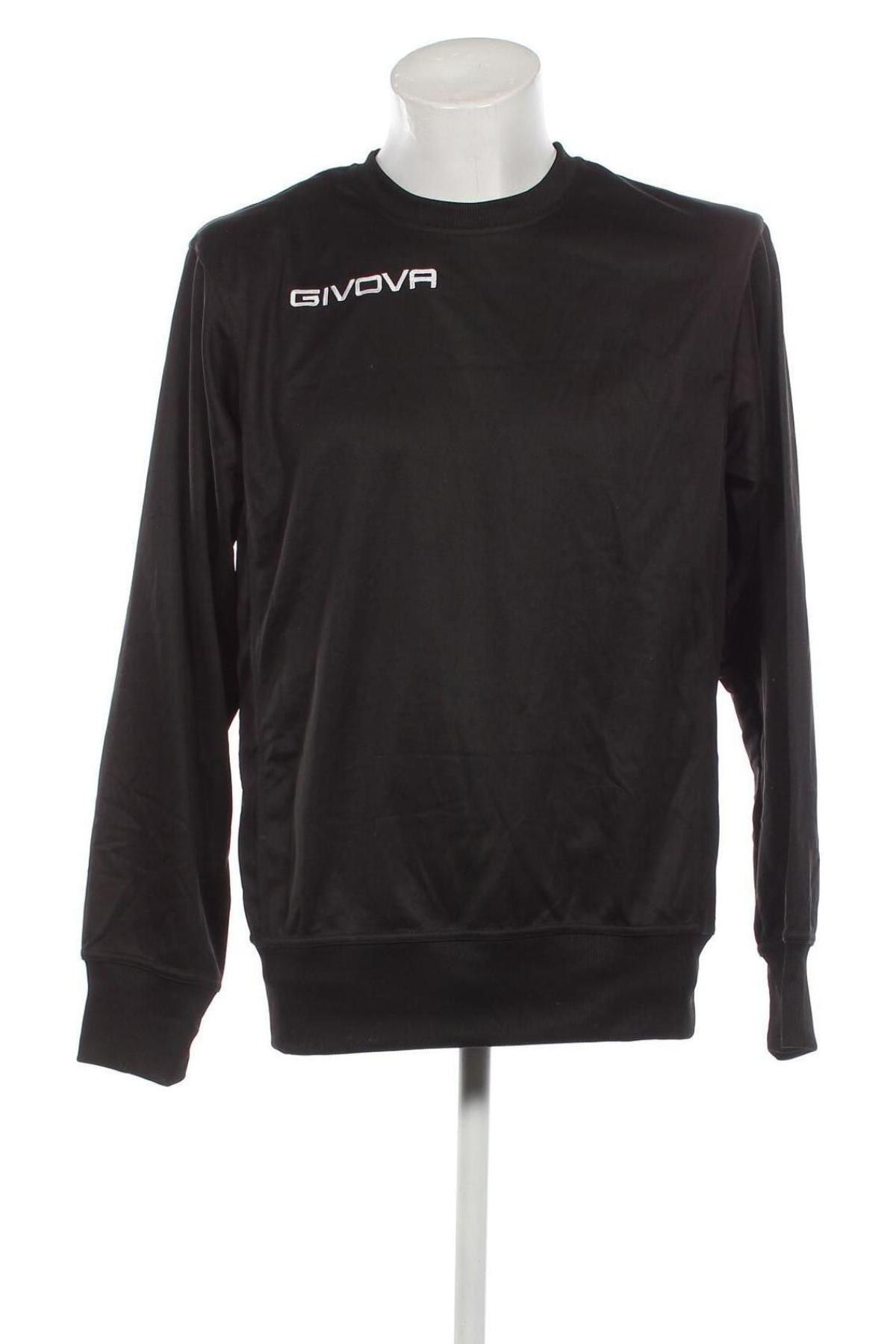 Ανδρική μπλούζα Givova, Μέγεθος XL, Χρώμα Μαύρο, Τιμή 5,27 €