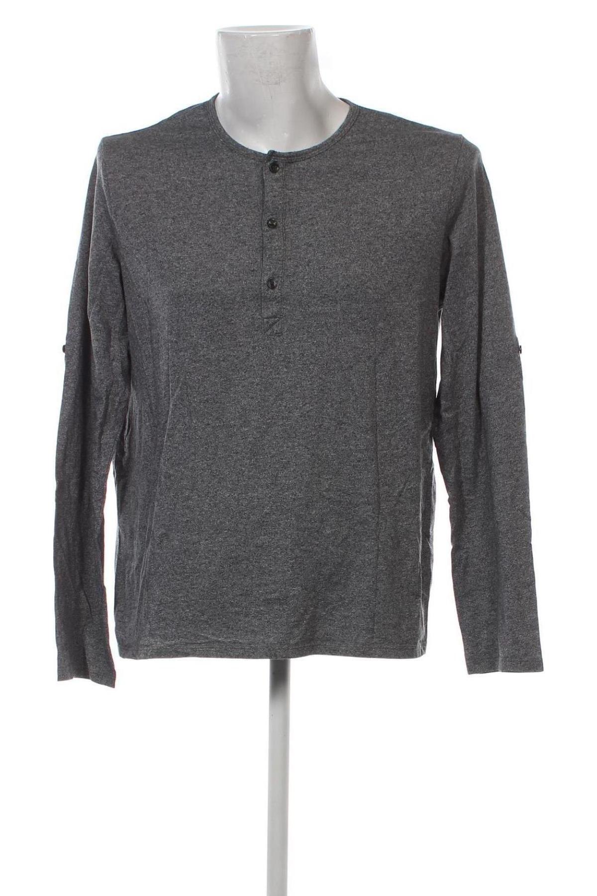 Ανδρική μπλούζα H&M, Μέγεθος XL, Χρώμα Γκρί, Τιμή 3,53 €