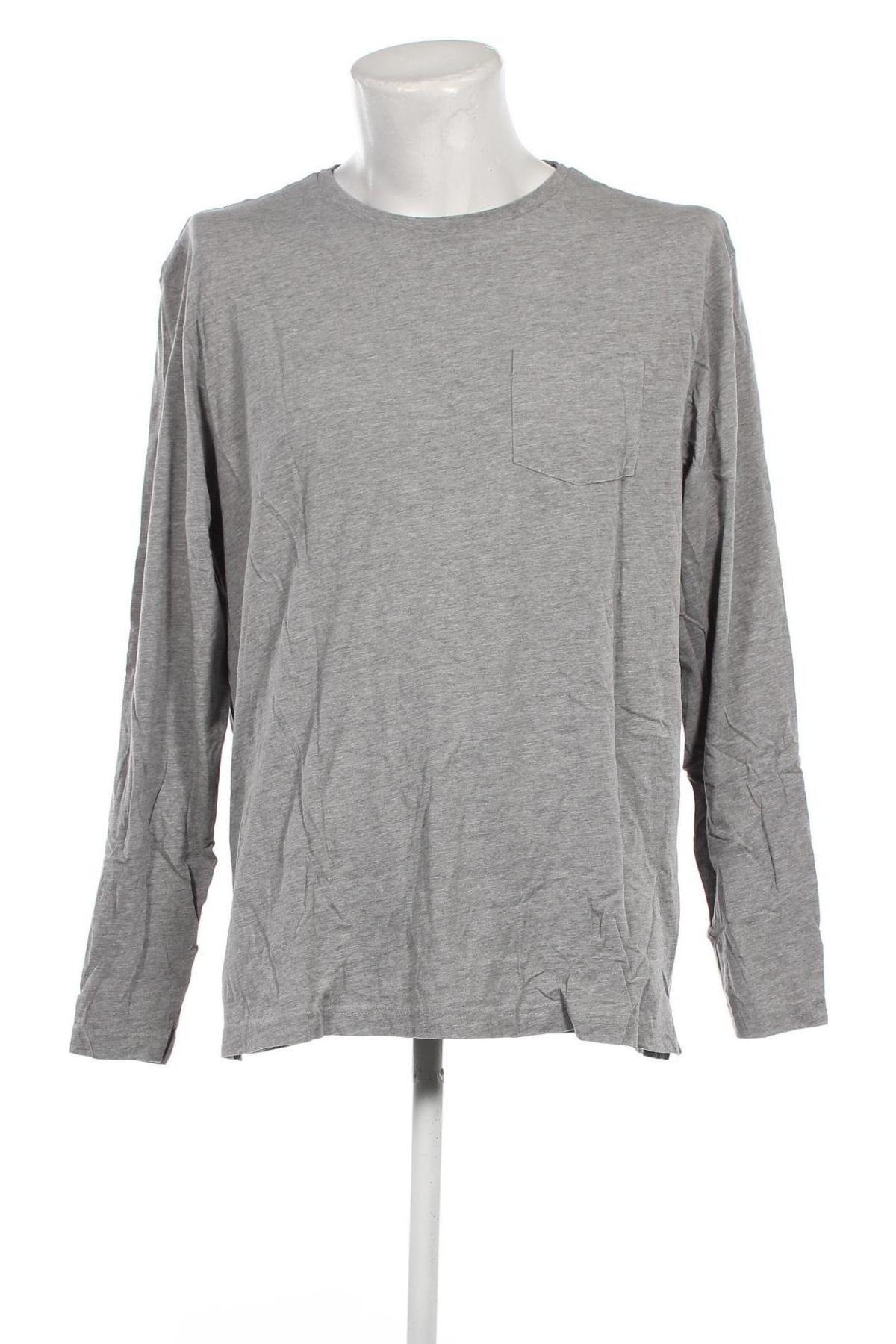 Ανδρική μπλούζα H&M, Μέγεθος XL, Χρώμα Γκρί, Τιμή 3,64 €