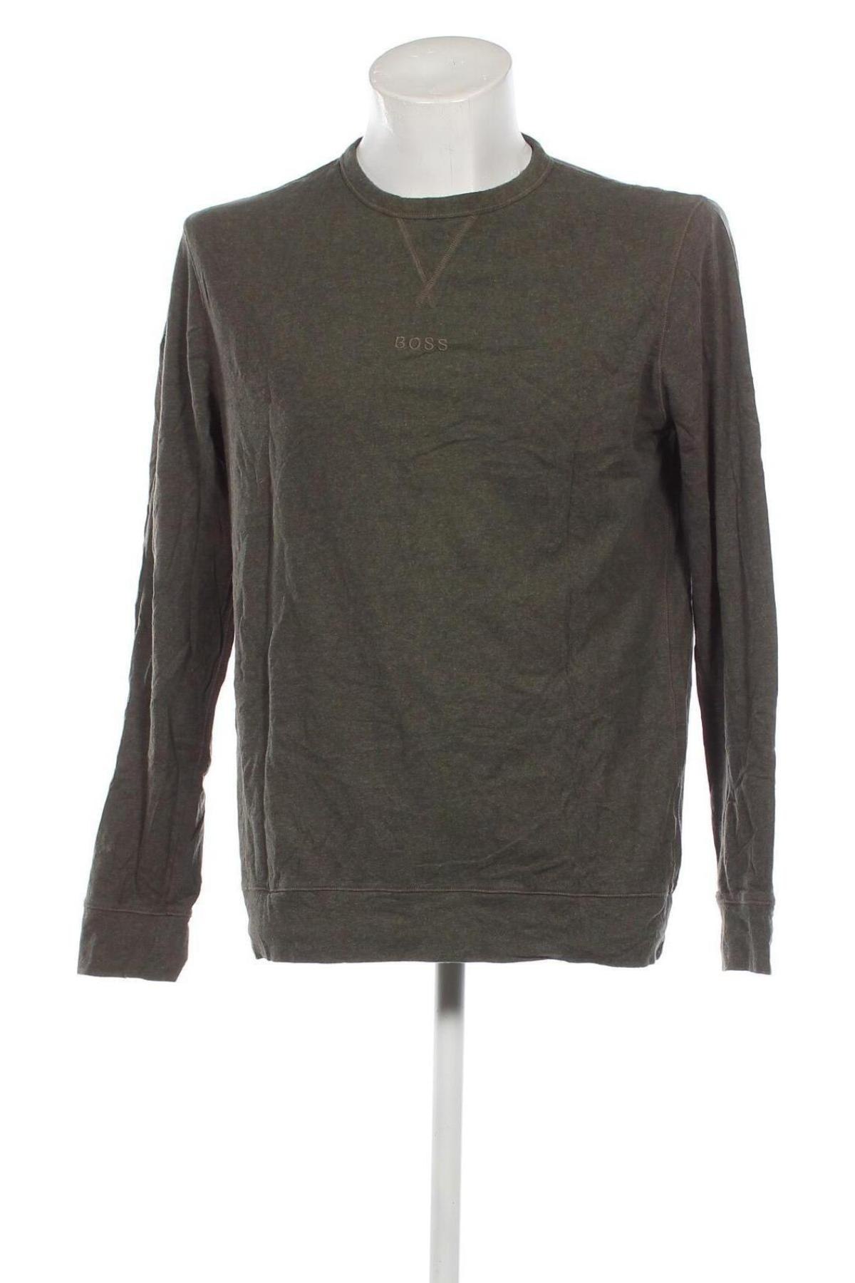 Мъжка блуза Hugo Boss, Размер L, Цвят Зелен, Цена 68,16 лв.
