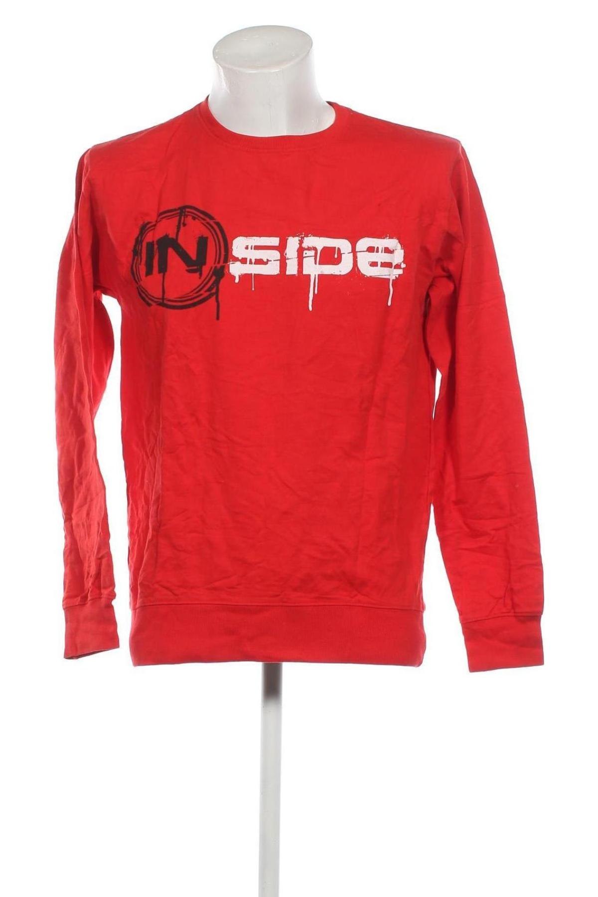 Ανδρική μπλούζα Inside, Μέγεθος L, Χρώμα Κόκκινο, Τιμή 6,35 €