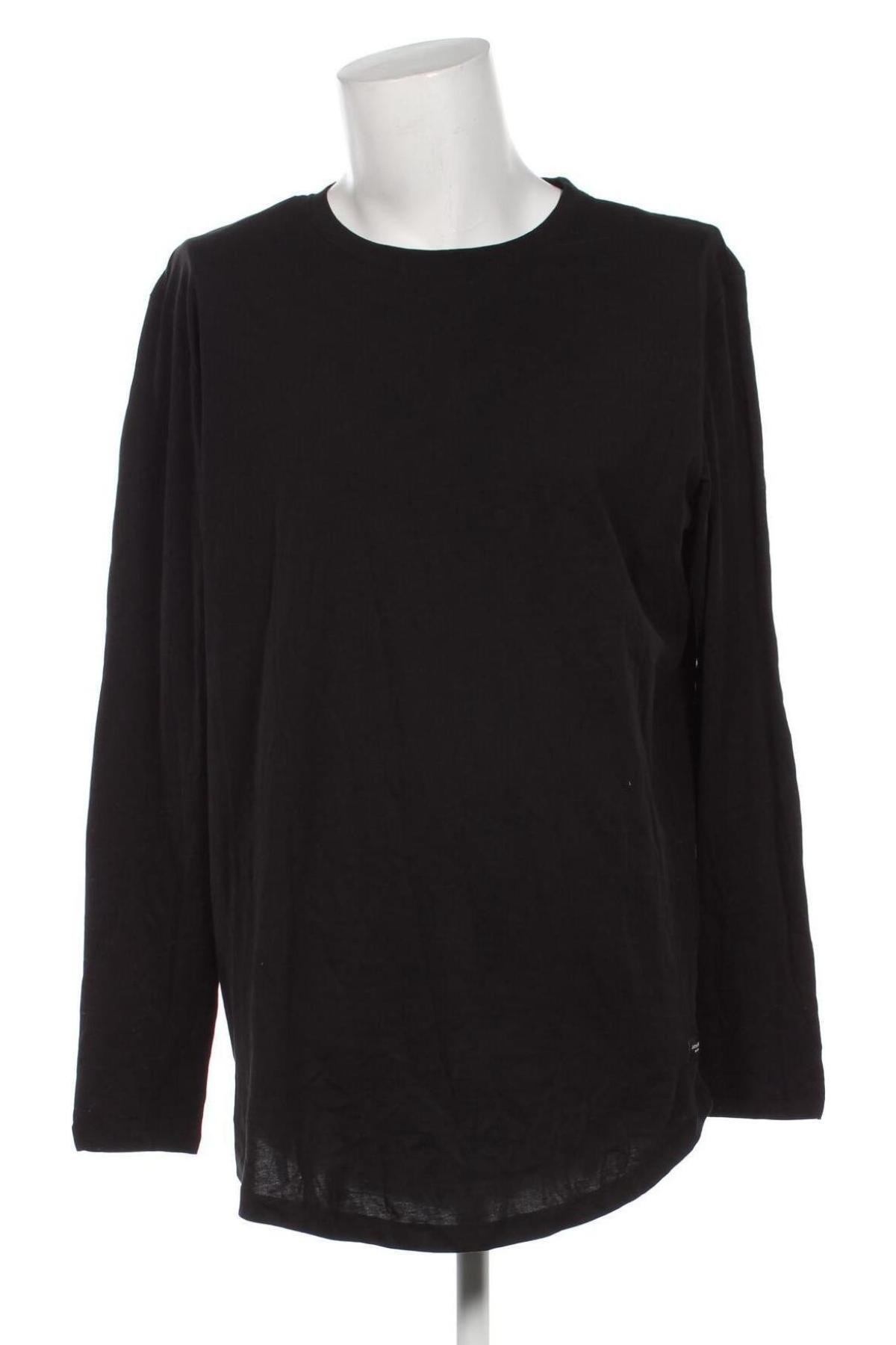 Мъжка блуза Jack & Jones, Размер XXL, Цвят Черен, Цена 23,92 лв.