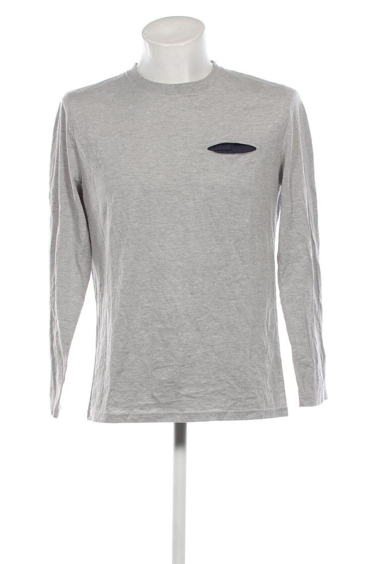 Ανδρική μπλούζα Oviesse, Μέγεθος L, Χρώμα Γκρί, Τιμή 11,75 €