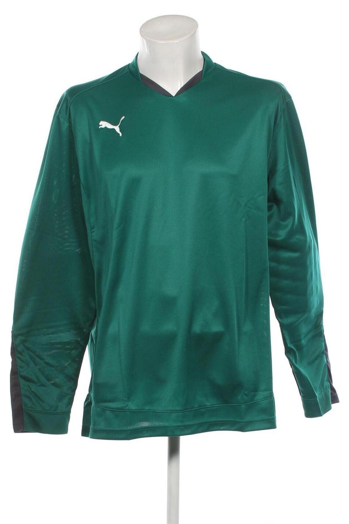 Ανδρική μπλούζα PUMA, Μέγεθος XL, Χρώμα Πράσινο, Τιμή 8,33 €