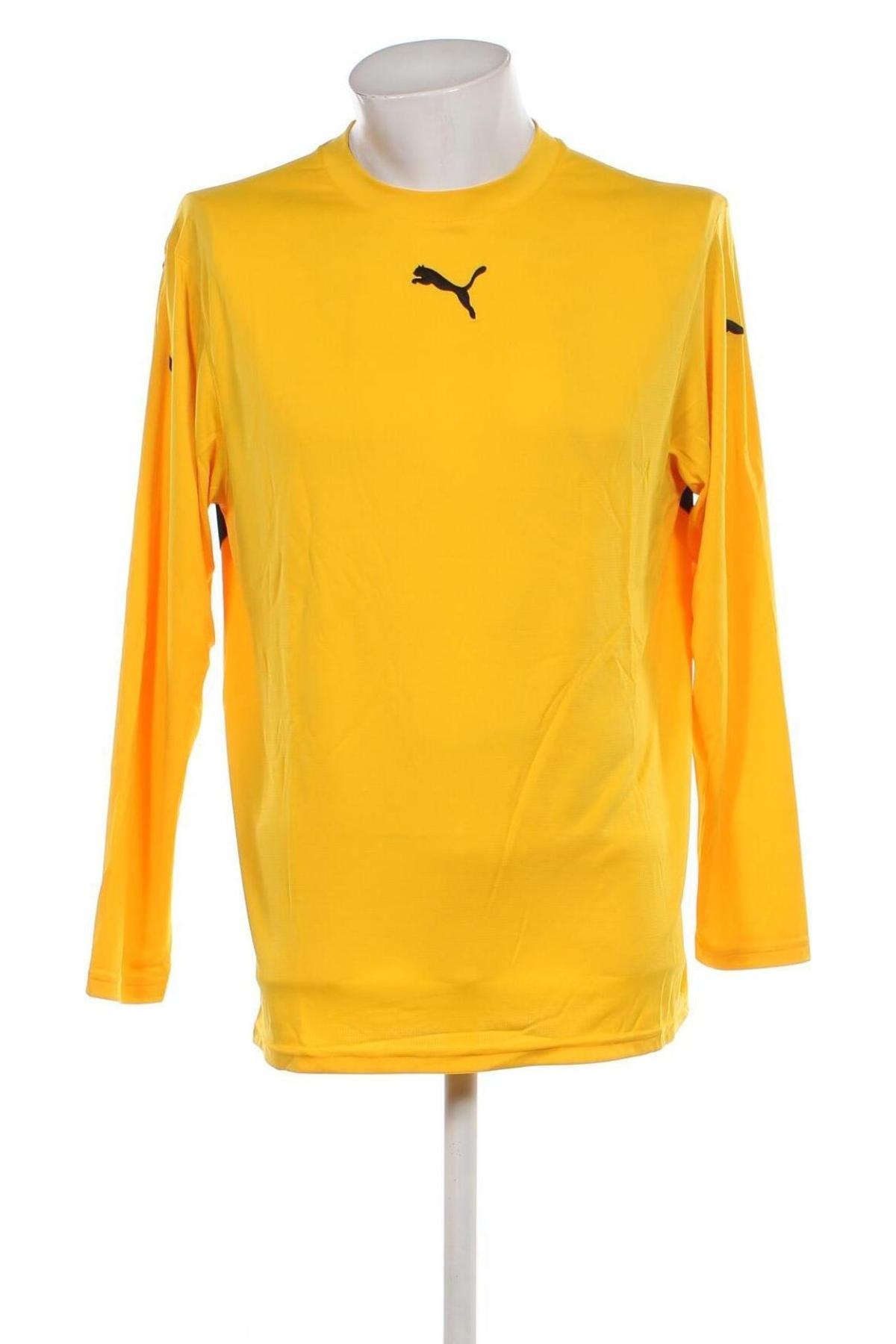 Мъжка блуза PUMA, Размер M, Цвят Жълт, Цена 11,55 лв.