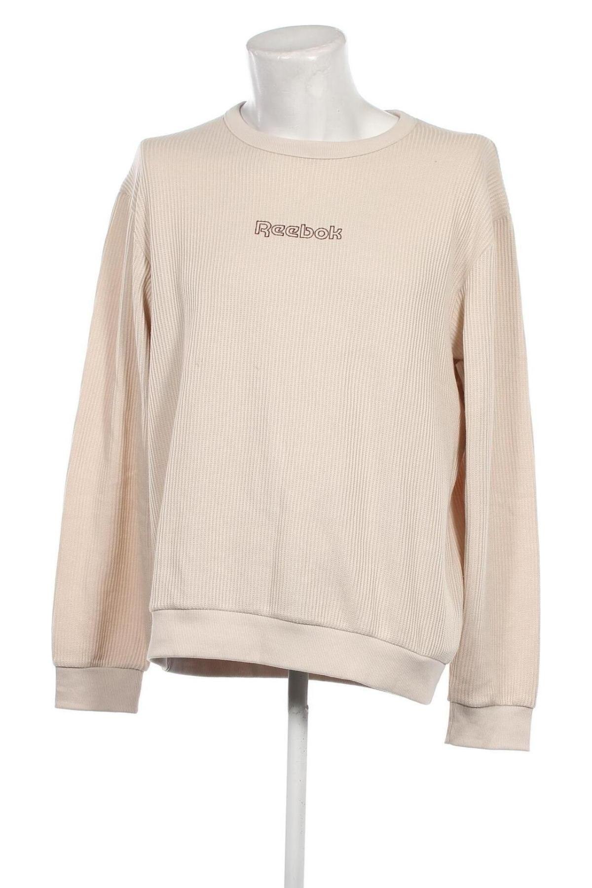 Ανδρική μπλούζα Reebok, Μέγεθος L, Χρώμα  Μπέζ, Τιμή 14,69 €