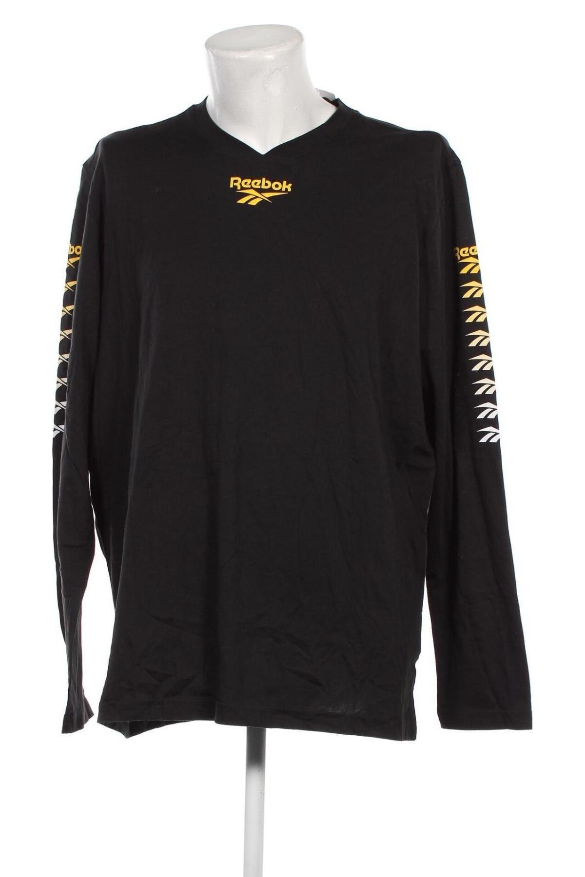 Ανδρική μπλούζα Reebok, Μέγεθος XL, Χρώμα Μαύρο, Τιμή 21,03 €