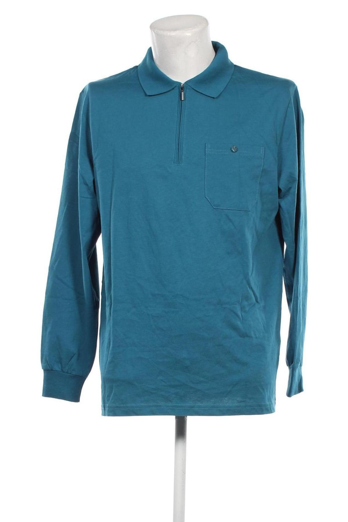 Ανδρική μπλούζα Roger Kent, Μέγεθος L, Χρώμα Μπλέ, Τιμή 5,68 €