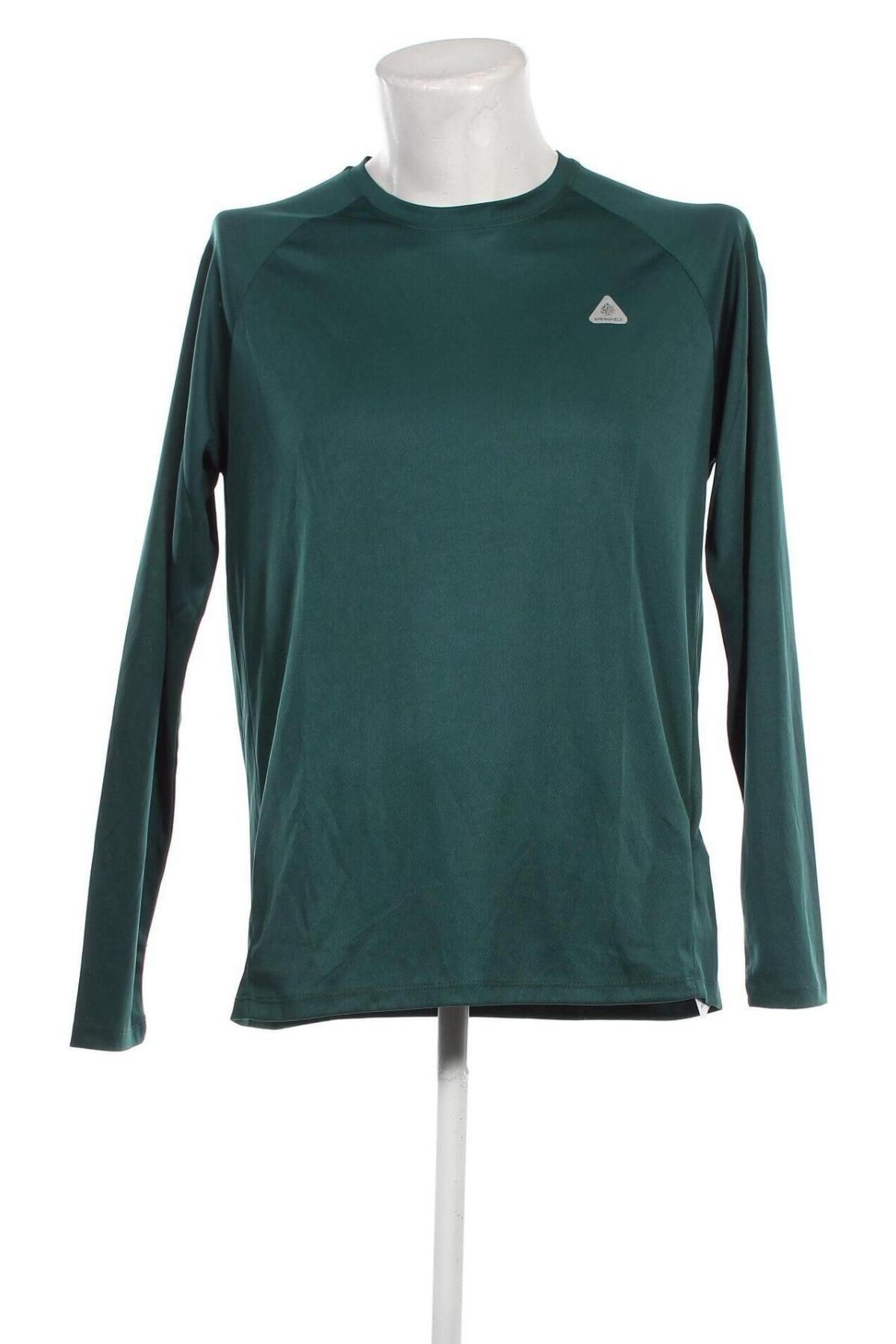 Мъжка блуза Springfield, Размер L, Цвят Зелен, Цена 29,64 лв.
