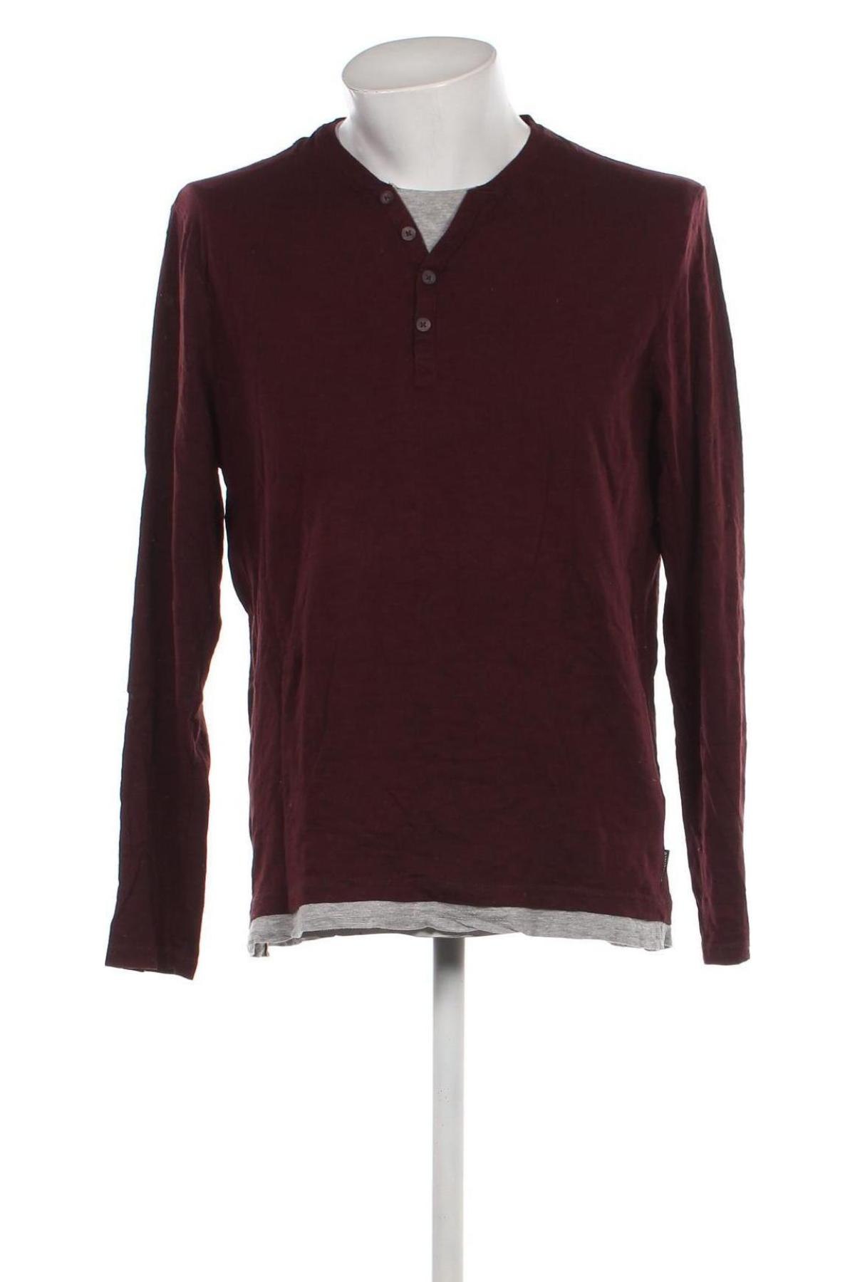 Ανδρική μπλούζα Springfield, Μέγεθος XL, Χρώμα Κόκκινο, Τιμή 8,18 €