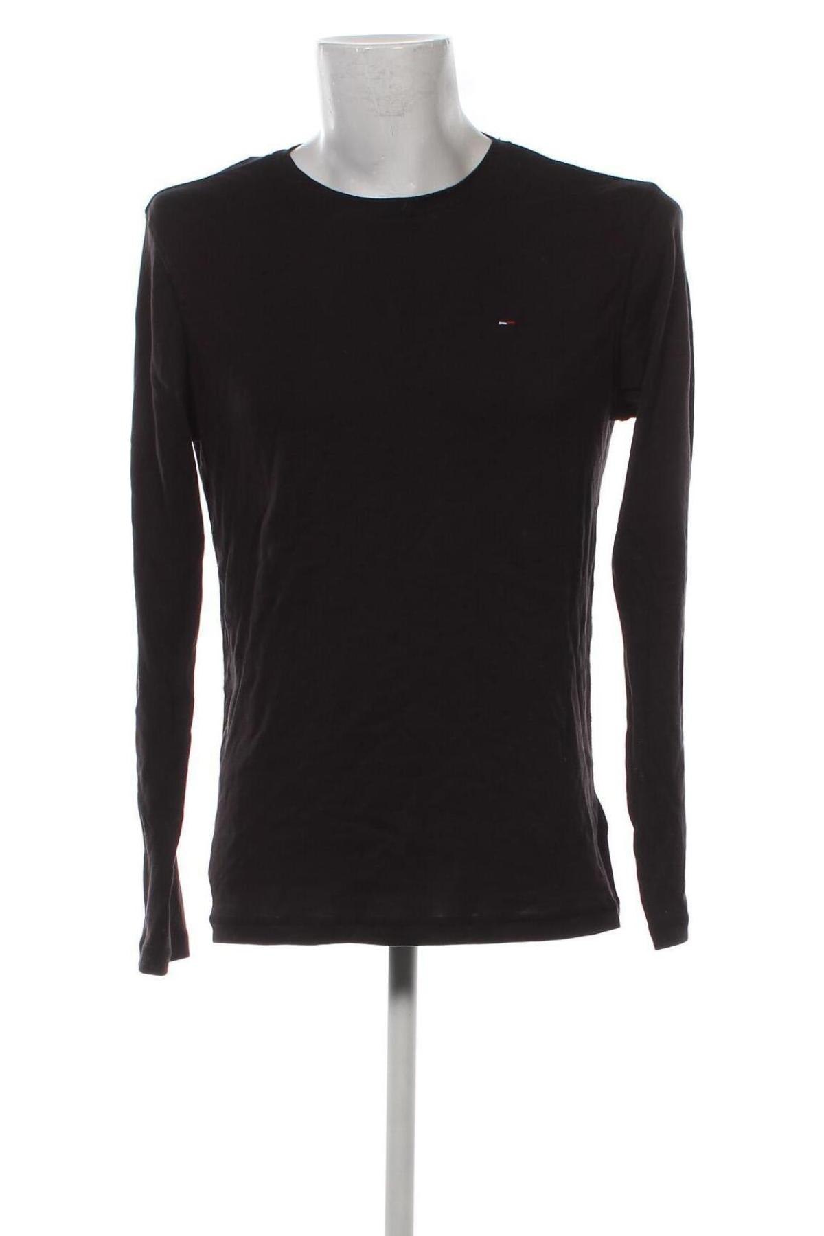 Herren Shirt Tommy Jeans, Größe XL, Farbe Schwarz, Preis 85,55 €