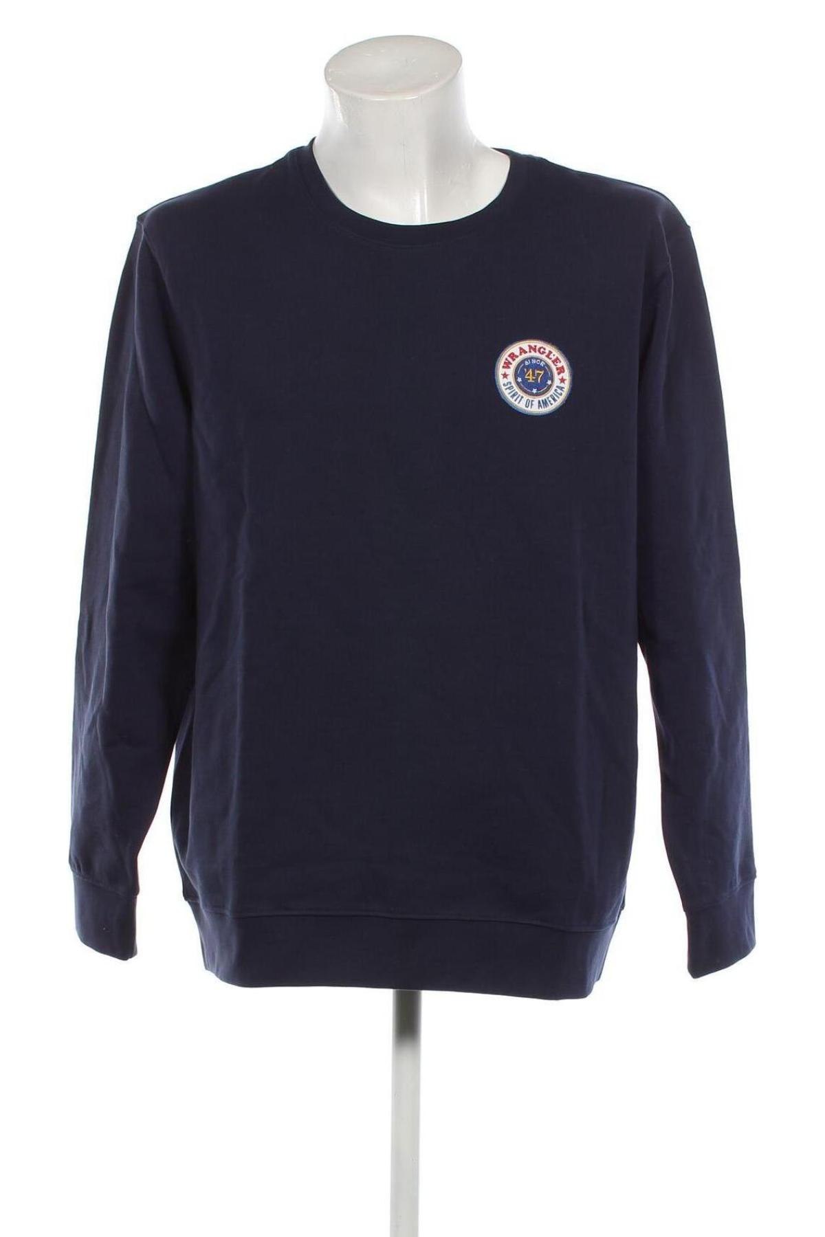 Ανδρική μπλούζα Wrangler, Μέγεθος L, Χρώμα Μπλέ, Τιμή 38,41 €