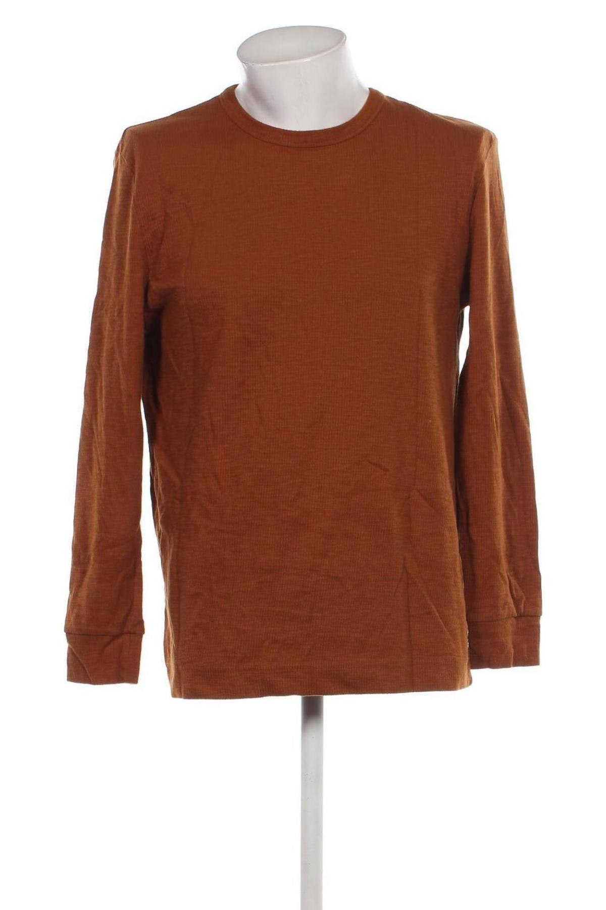 Ανδρική μπλούζα Zara, Μέγεθος L, Χρώμα Καφέ, Τιμή 12,37 €