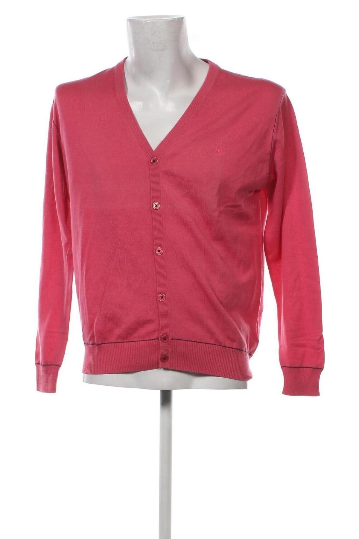 Jachetă tricotată de bărbați Basefield, Mărime M, Culoare Roz, Preț 106,58 Lei