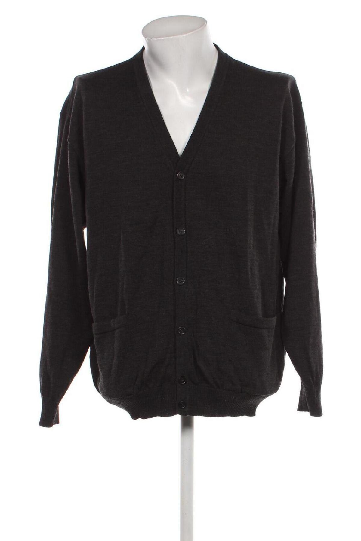 Jachetă tricotată de bărbați Marz, Mărime XL, Culoare Negru, Preț 85,26 Lei