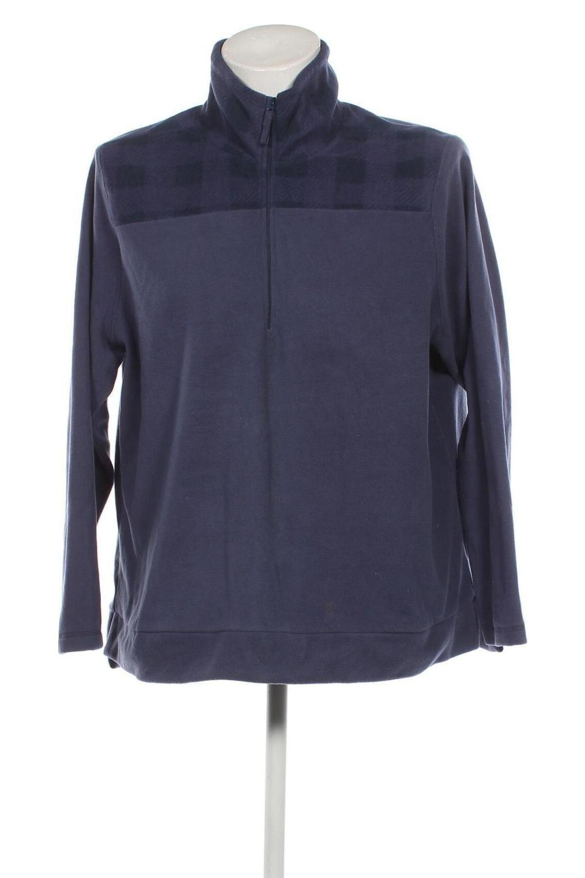 Ανδρική μπλούζα fleece Old Navy, Μέγεθος XXL, Χρώμα Μπλέ, Τιμή 5,72 €