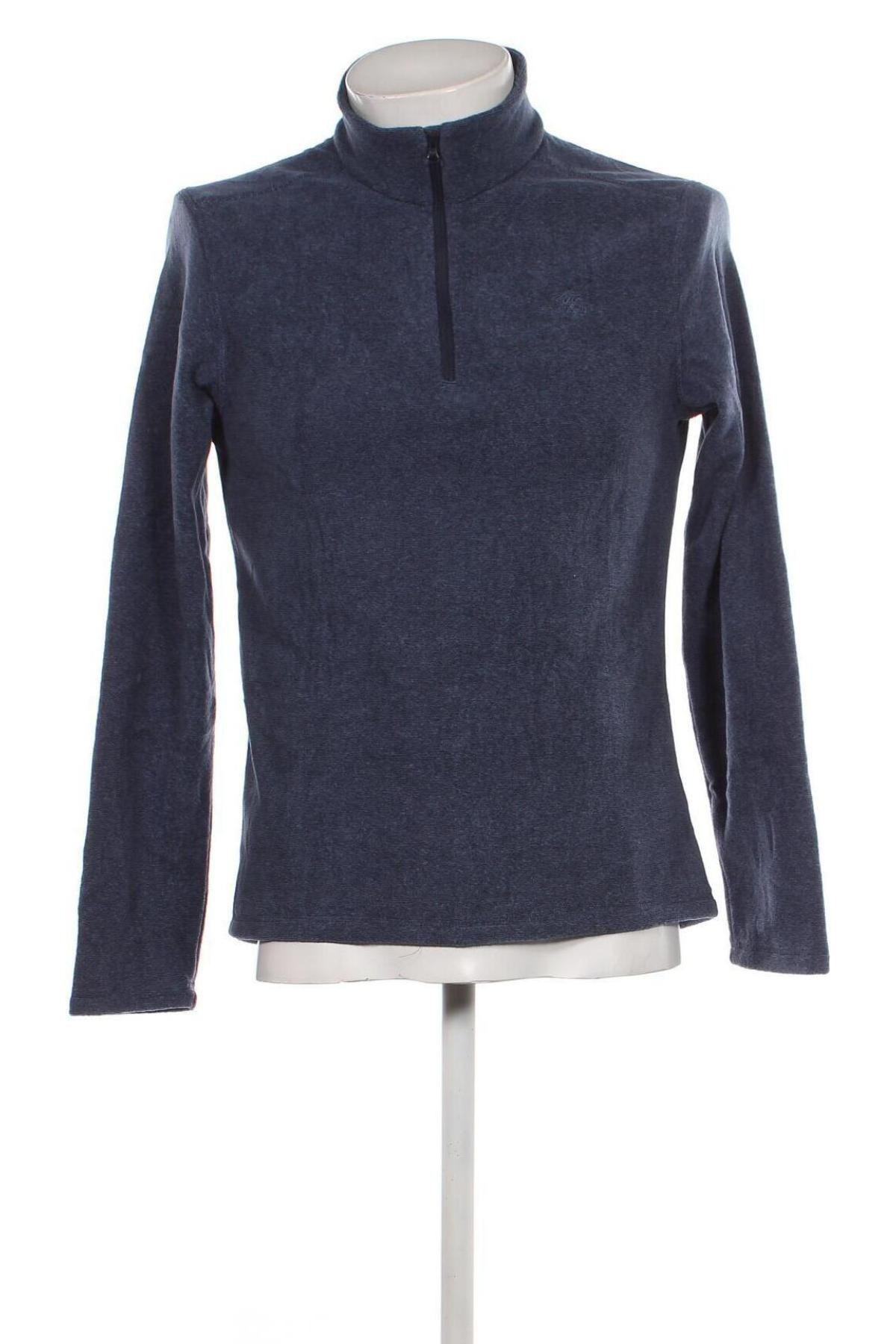Herren Fleece Shirt Quechua, Größe M, Farbe Blau, Preis 6,24 €