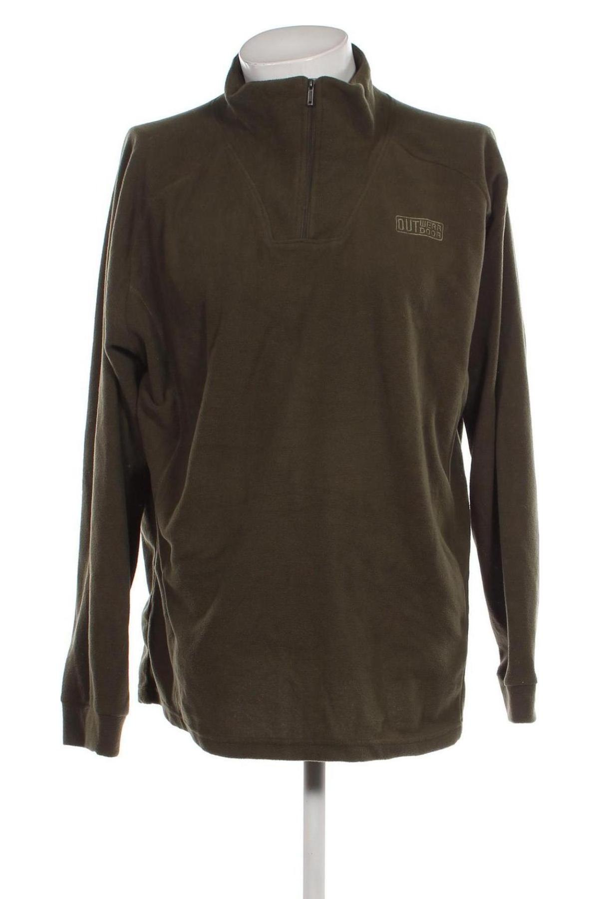 Herren Fleece Shirt Top Tex, Größe XXL, Farbe Grün, Preis 7,54 €