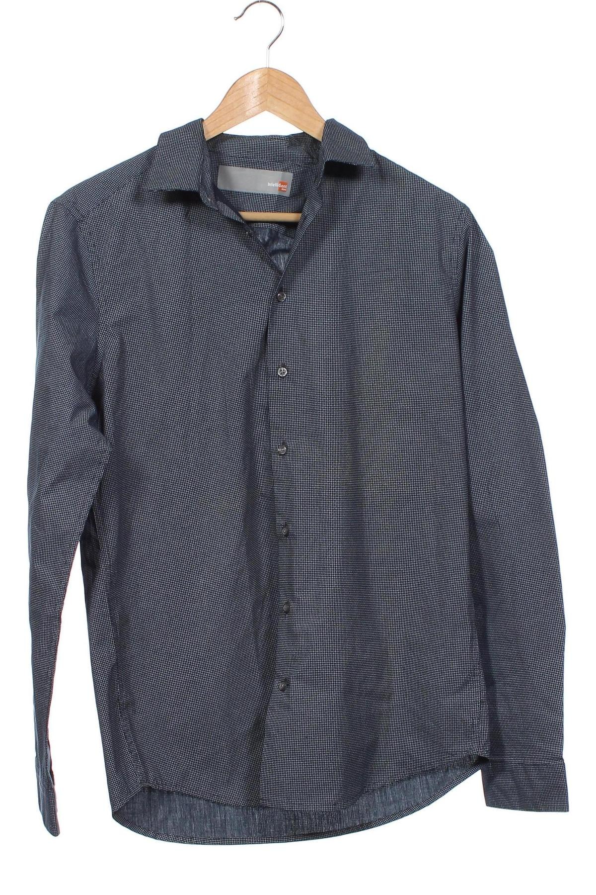 Ανδρικό πουκάμισο, Μέγεθος M, Χρώμα Μπλέ, Τιμή 9,30 €