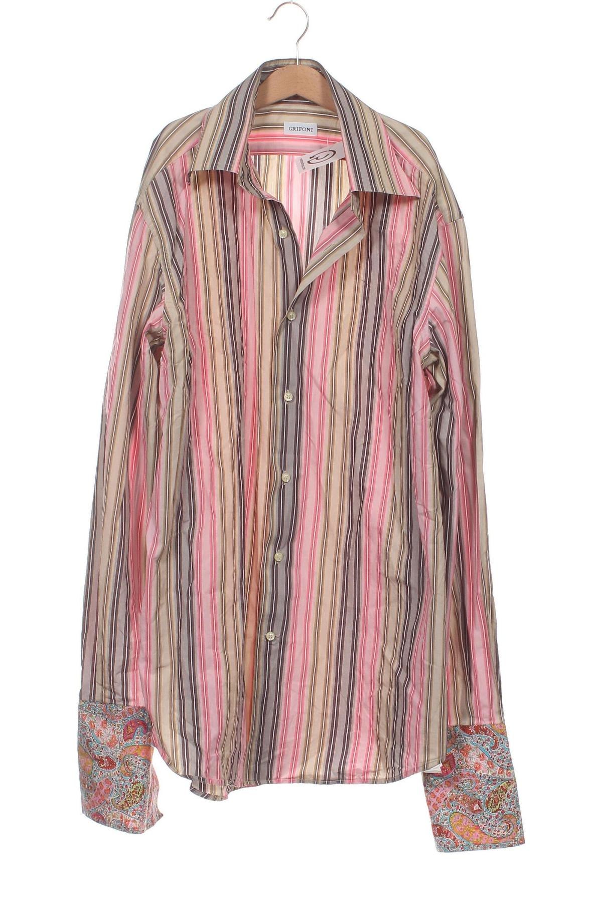 Ανδρικό πουκάμισο, Μέγεθος M, Χρώμα Πολύχρωμο, Τιμή 7,56 €