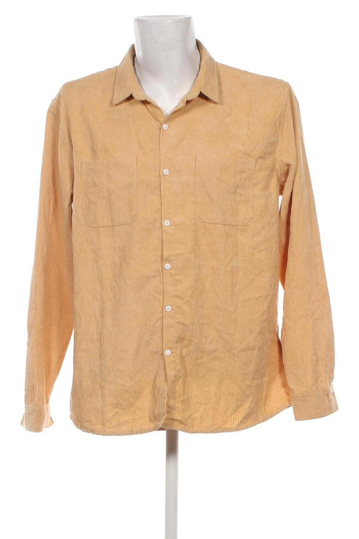 Мъжка риза, Размер XXL, Цвят Бежов, Цена 8,99 лв.