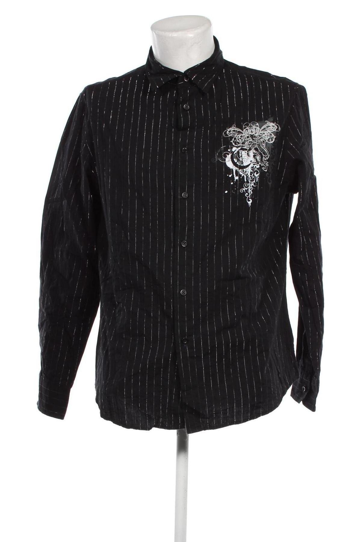 Herrenhemd, Größe XL, Farbe Schwarz, Preis 6,86 €