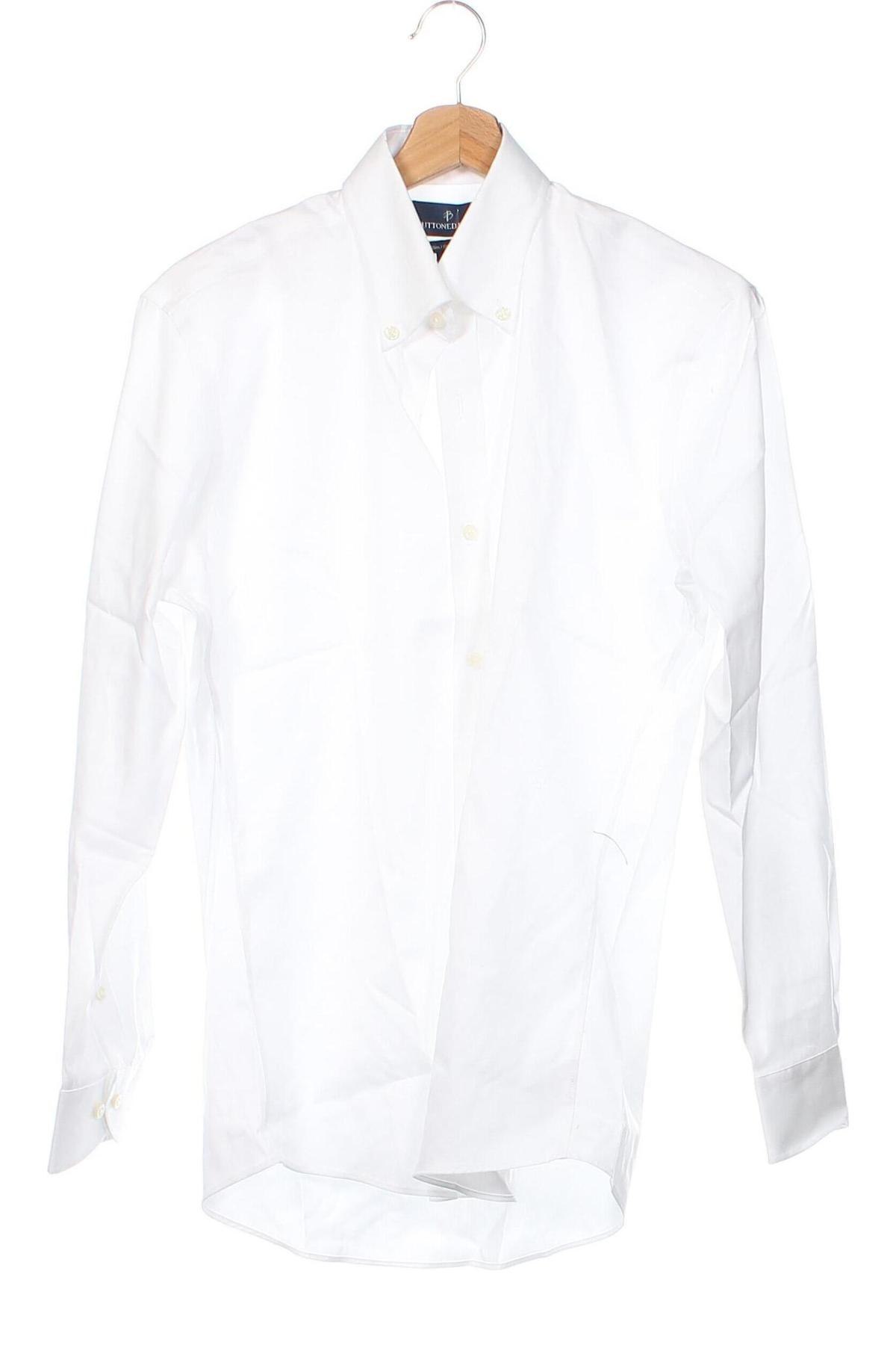 Herrenhemd, Größe M, Farbe Weiß, Preis 23,71 €