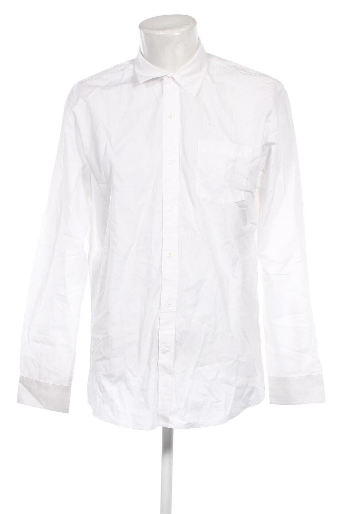 Herrenhemd Amazon Essentials, Größe L, Farbe Weiß, Preis 23,71 €