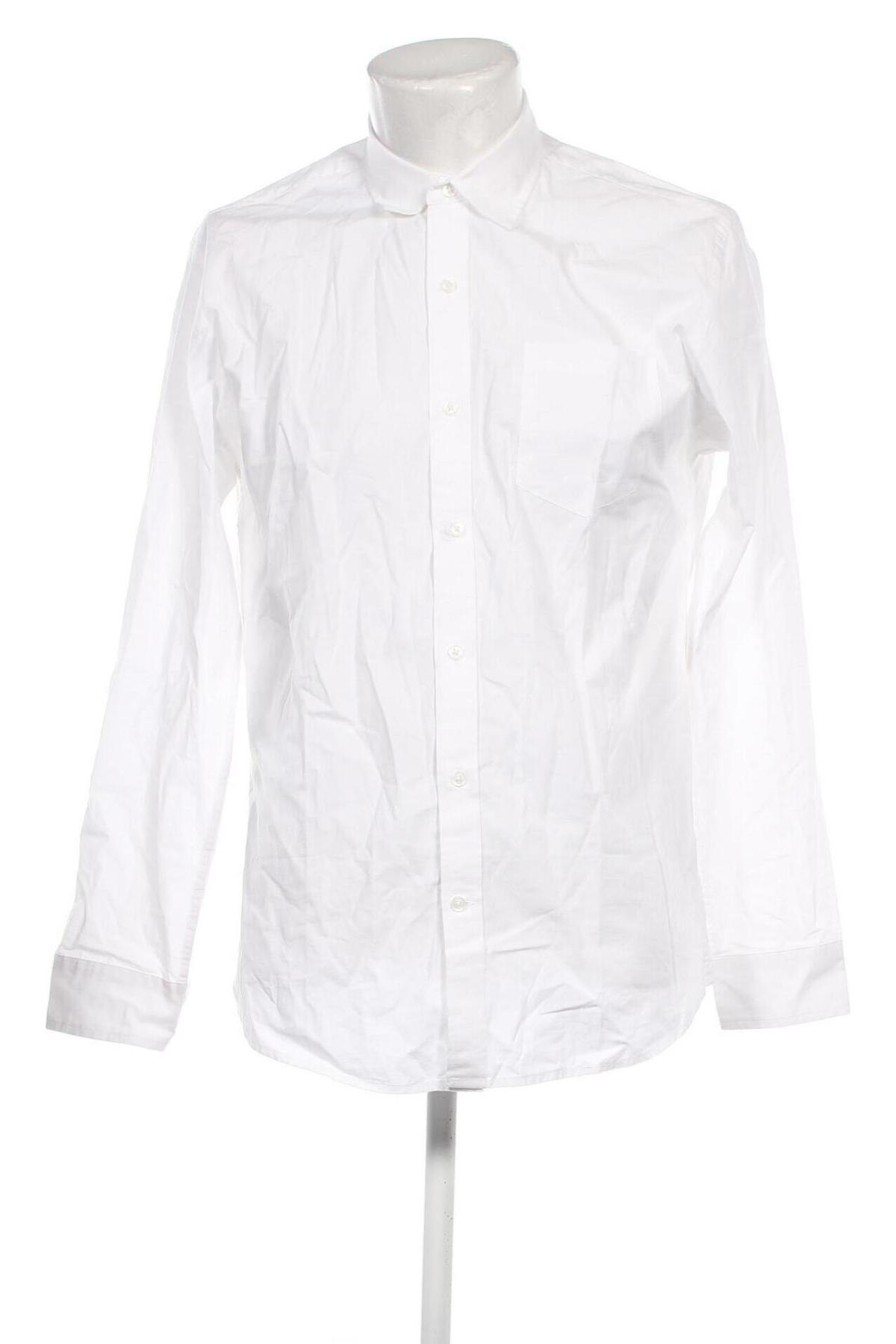 Herrenhemd Amazon Essentials, Größe M, Farbe Weiß, Preis € 14,23