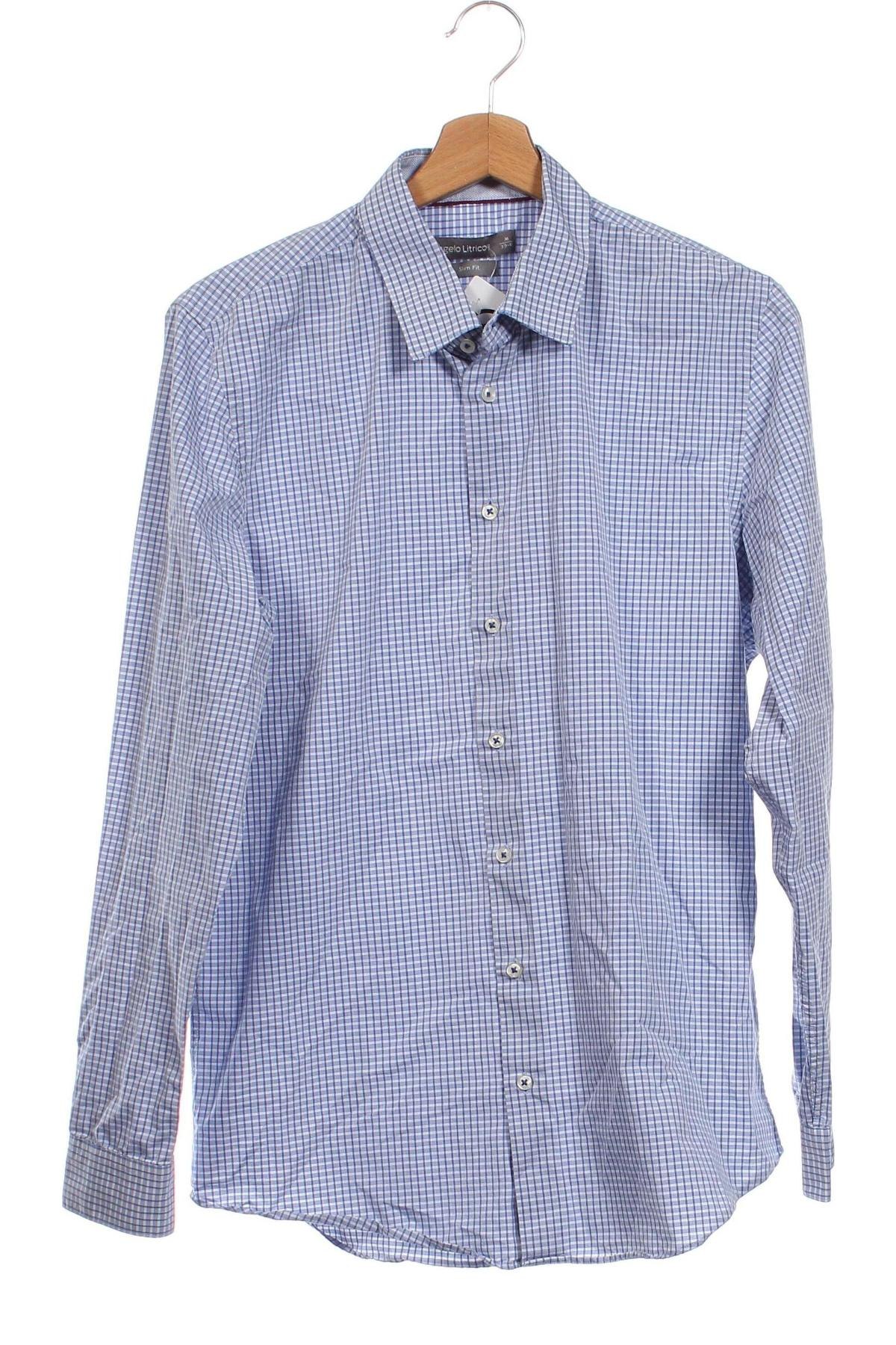 Pánská košile  Angelo Litrico, Velikost M, Barva Modrá, Cena  200,00 Kč