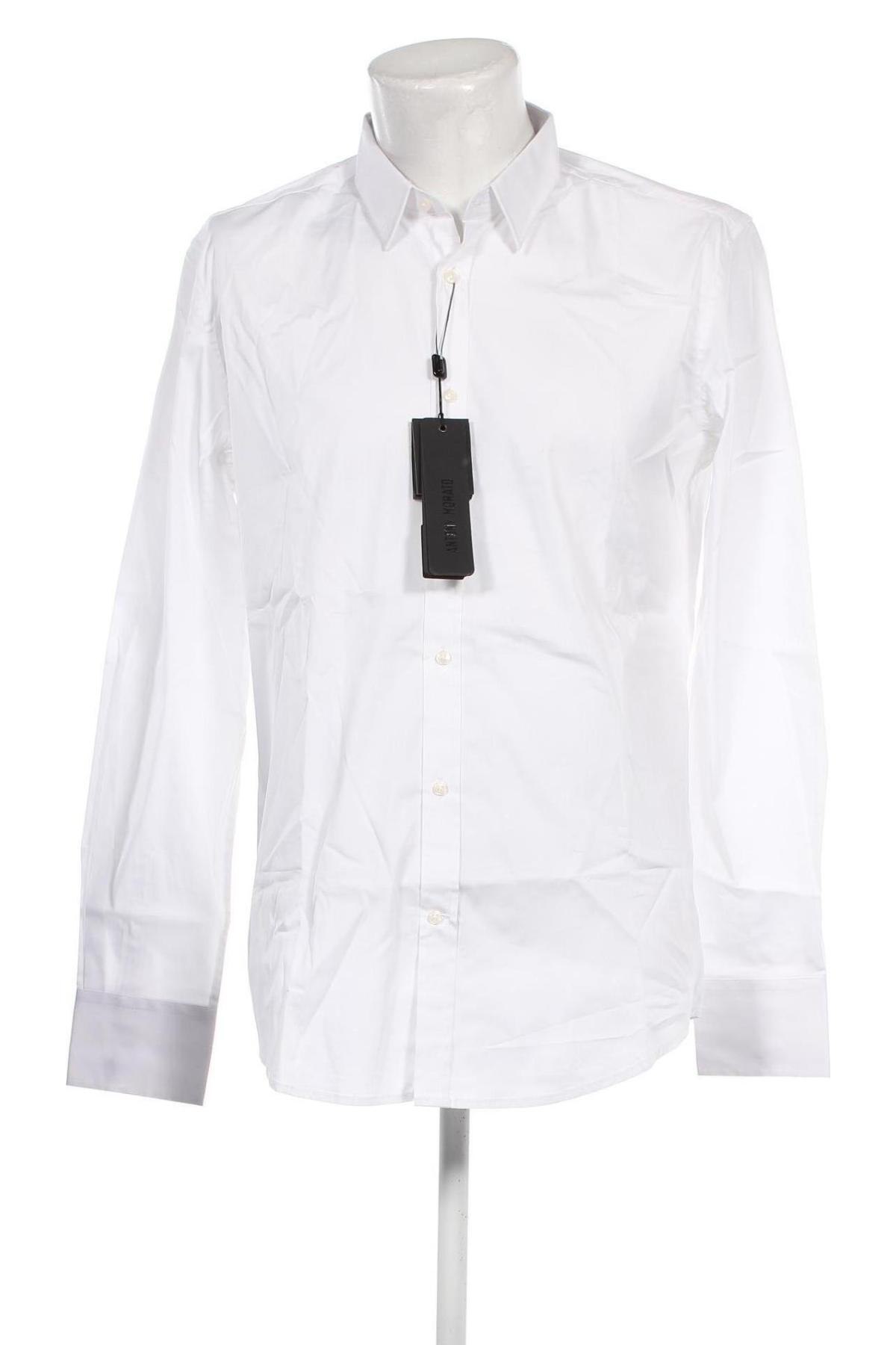 Мъжка риза Antony Morato, Размер XXL, Цвят Бял, Цена 81,84 лв.