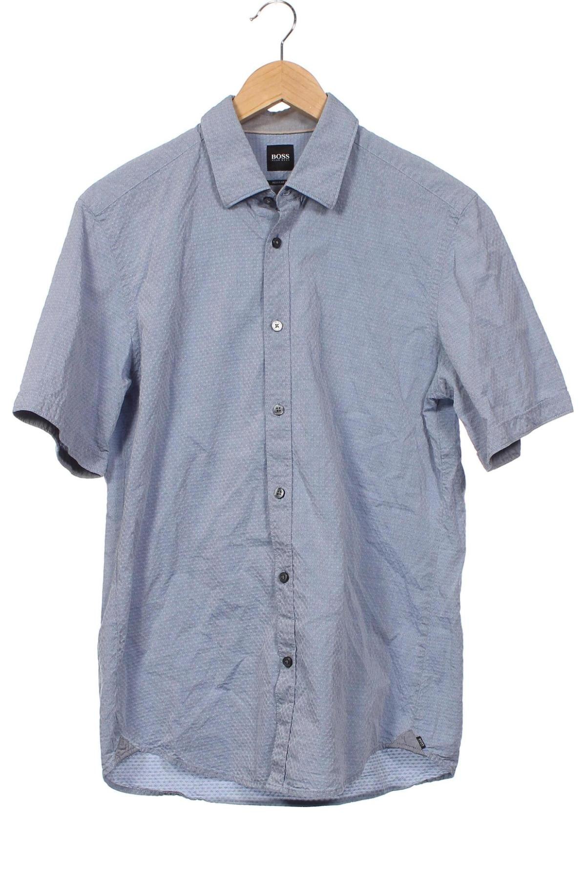 Herrenhemd BOSS, Größe M, Farbe Blau, Preis 32,72 €