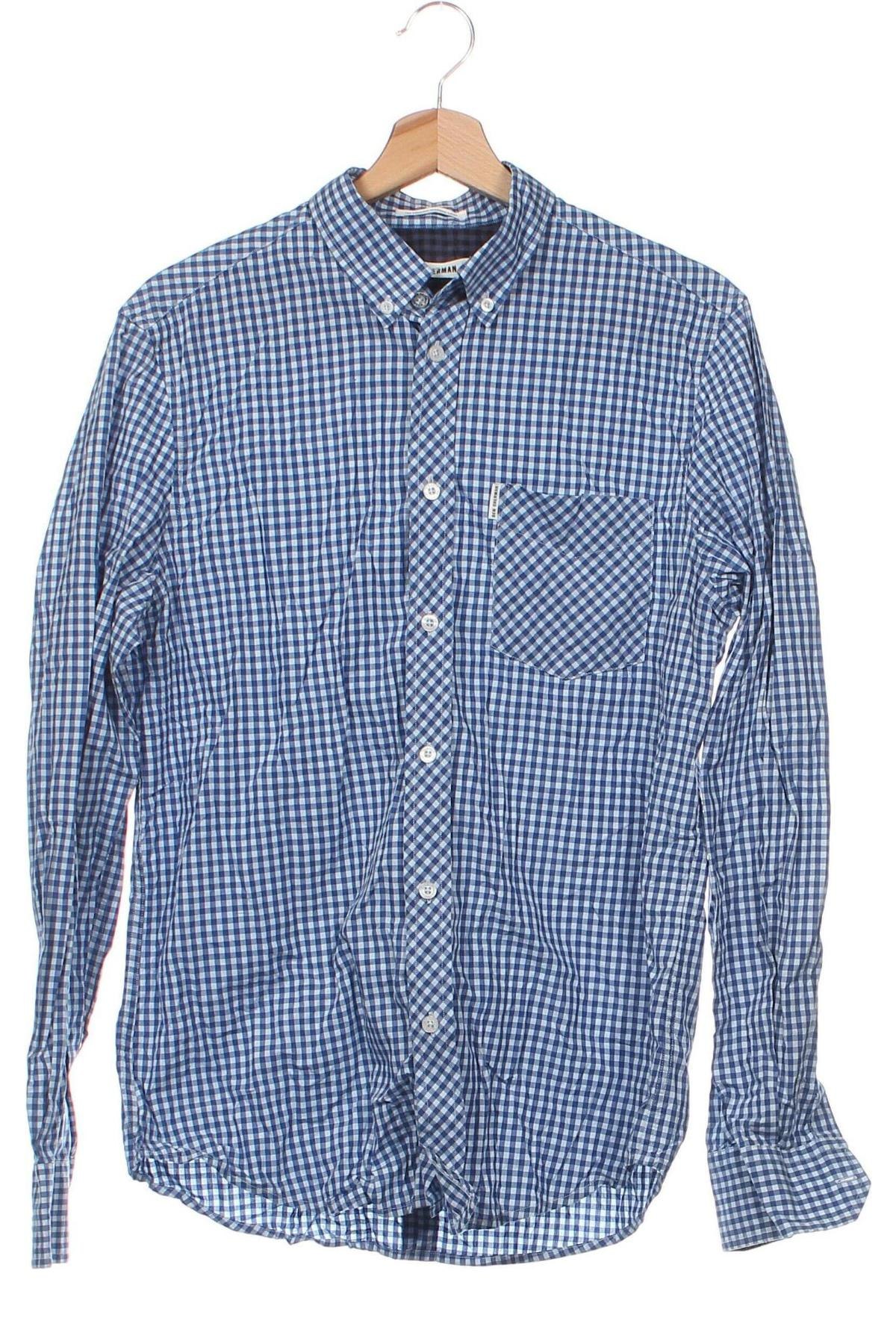 Ανδρικό πουκάμισο Ben Sherman, Μέγεθος M, Χρώμα Μπλέ, Τιμή 28,24 €