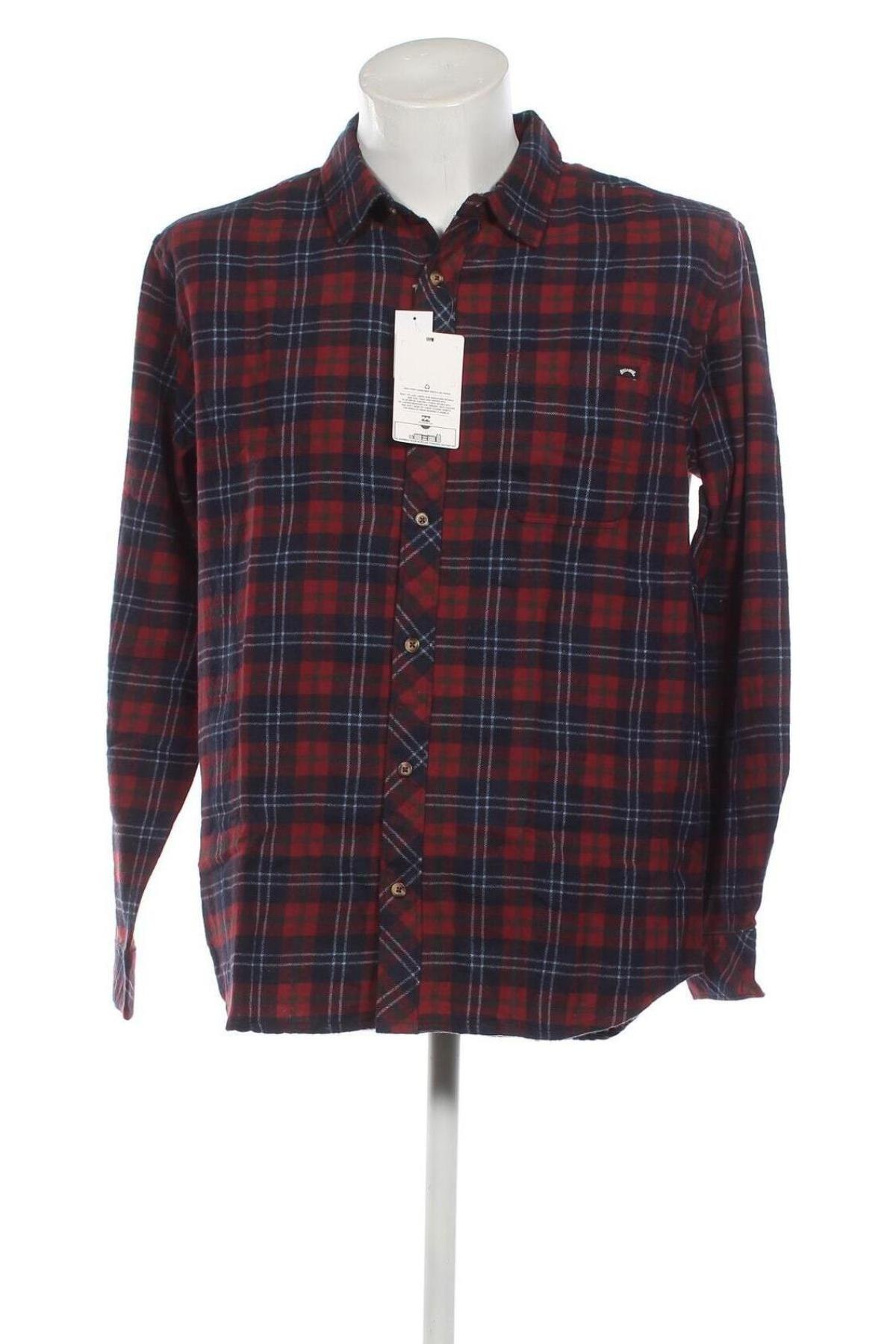 Herrenhemd Billabong, Größe L, Farbe Mehrfarbig, Preis 31,36 €