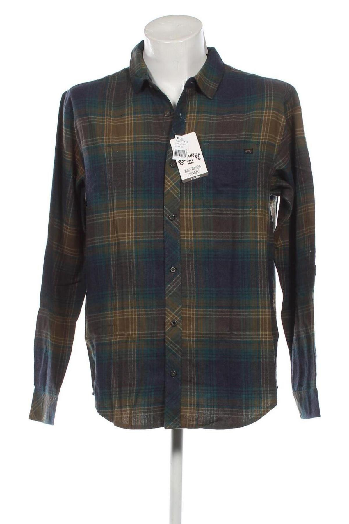 Herrenhemd Billabong, Größe L, Farbe Mehrfarbig, Preis € 23,81