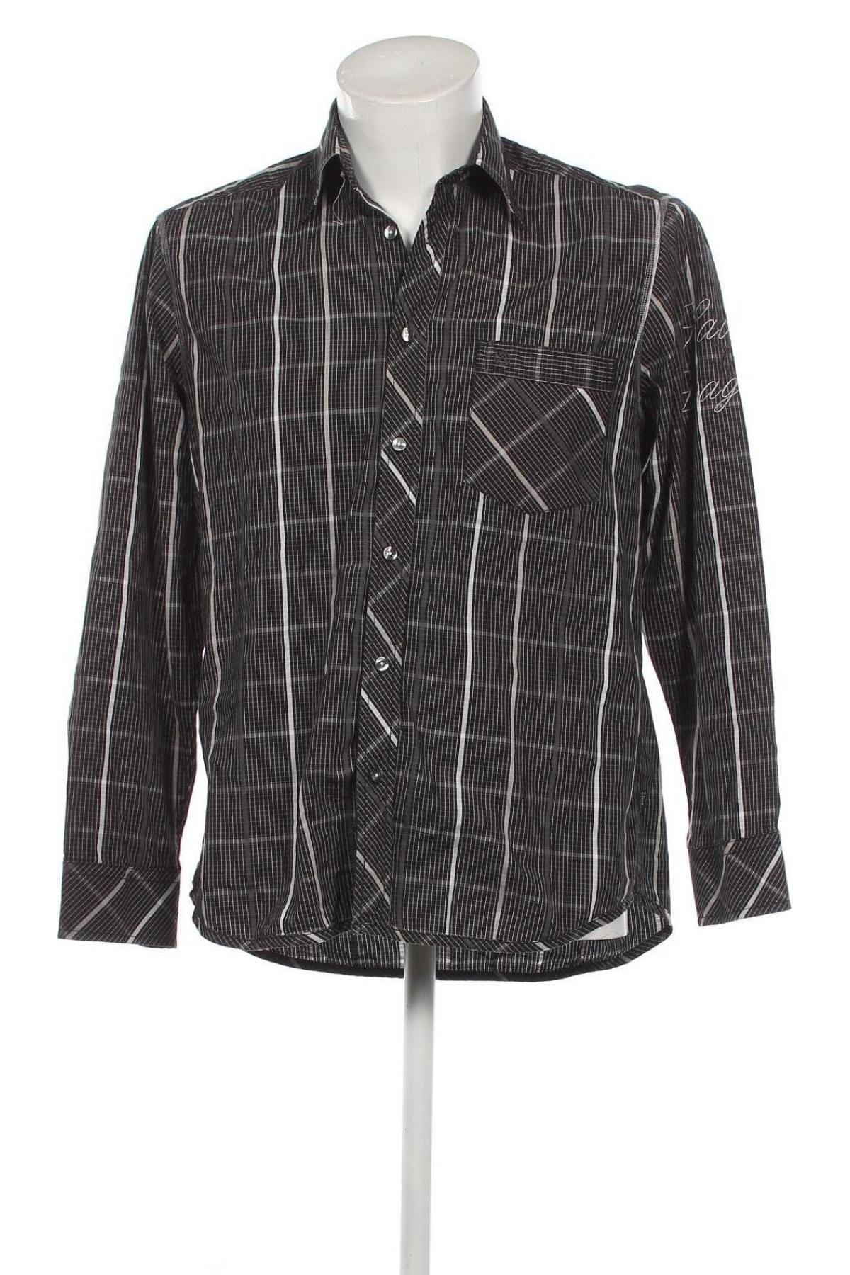 Мъжка риза Bonita, Размер M, Цвят Черен, Цена 11,60 лв.