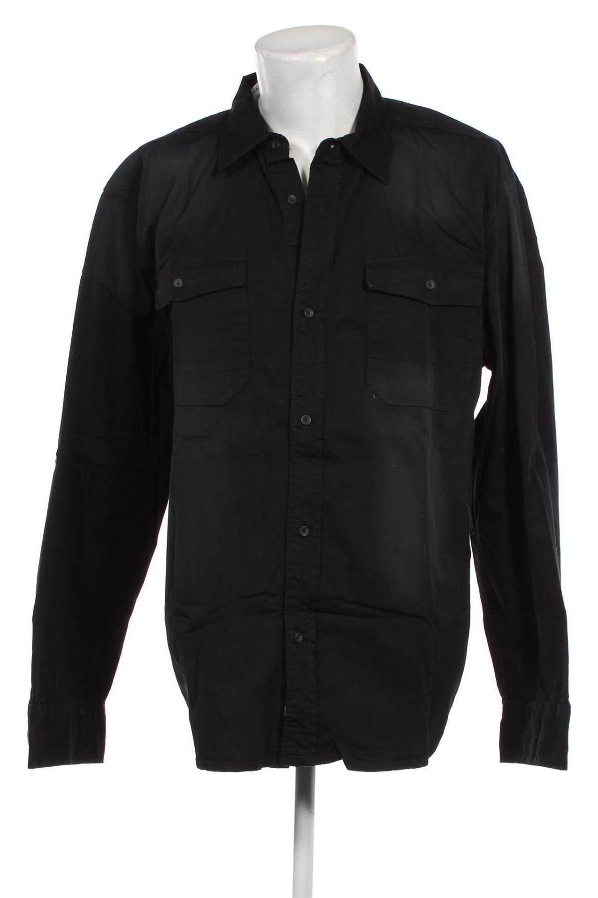 Мъжка риза Brandit, Размер 3XL, Цвят Черен, Цена 56,98 лв.